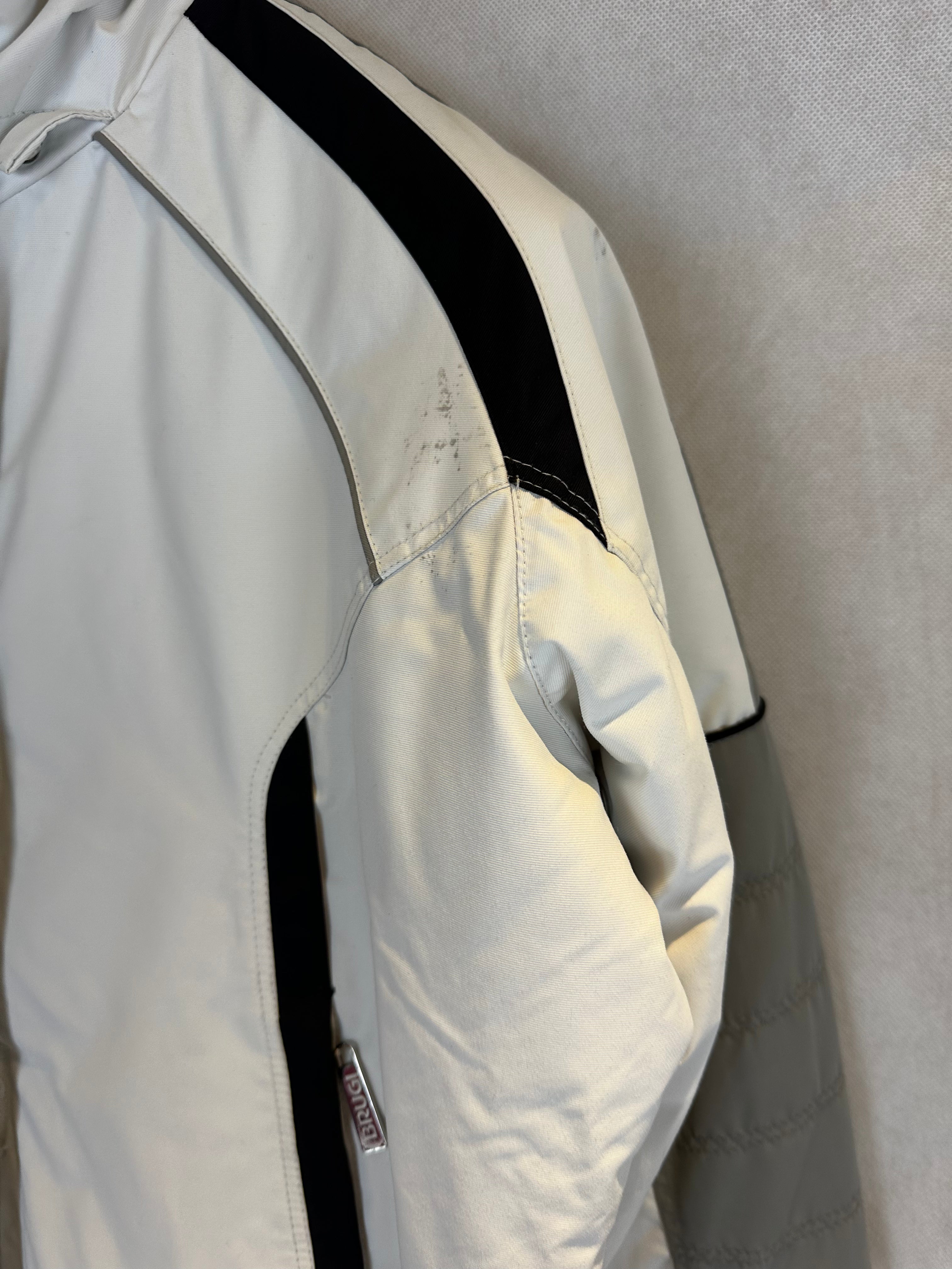 Vintage Skioverall in weiss von Brugi in L