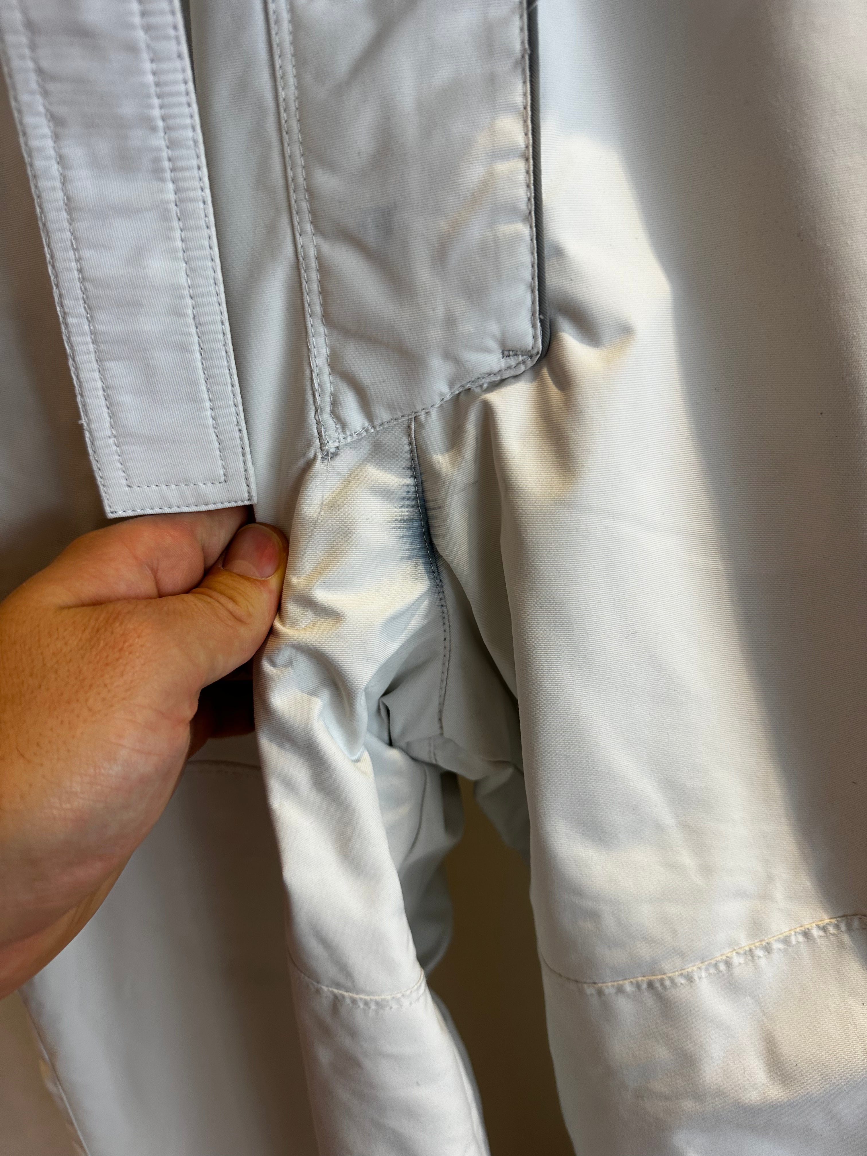 Vintage Skioverall in weiss von Brugi in L