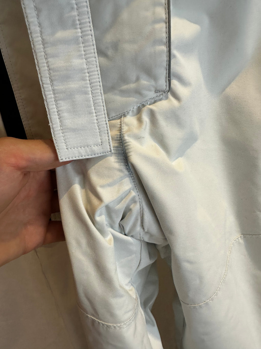 Vintage Skioverall in weiss von Brugi in L