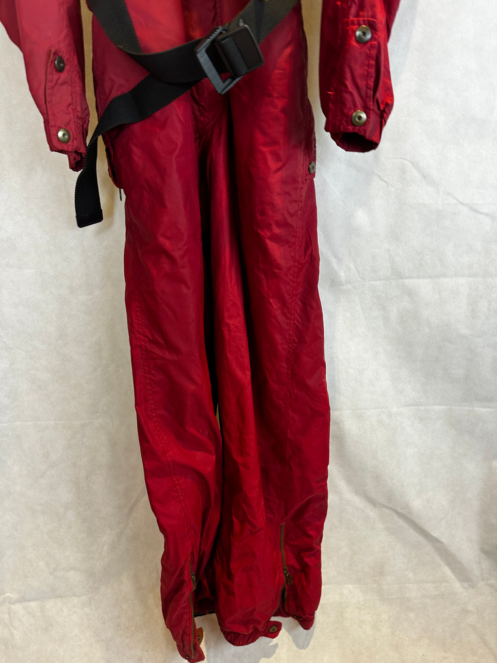 Vintage Skioverall von db in rot in L/XL