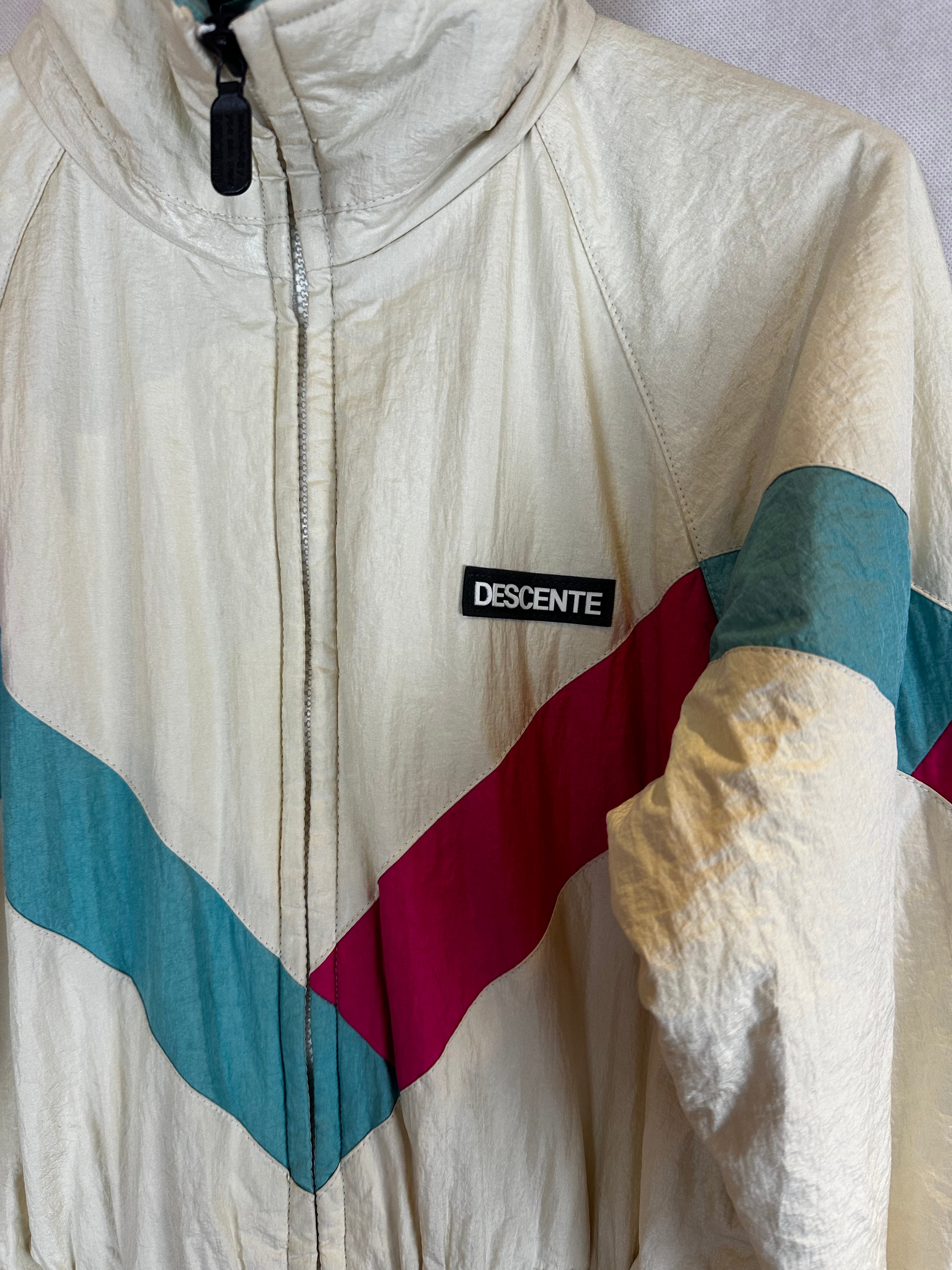 Vintage Skioverall in Turkis von Desente in S