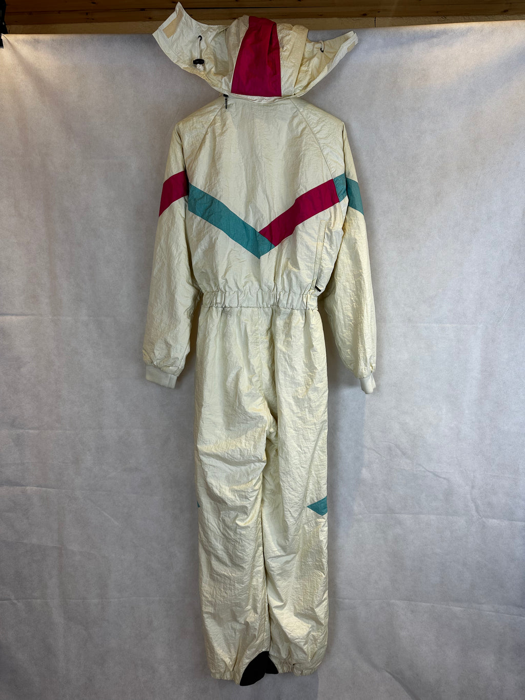 Vintage Skioverall in Turkis von Desente in S