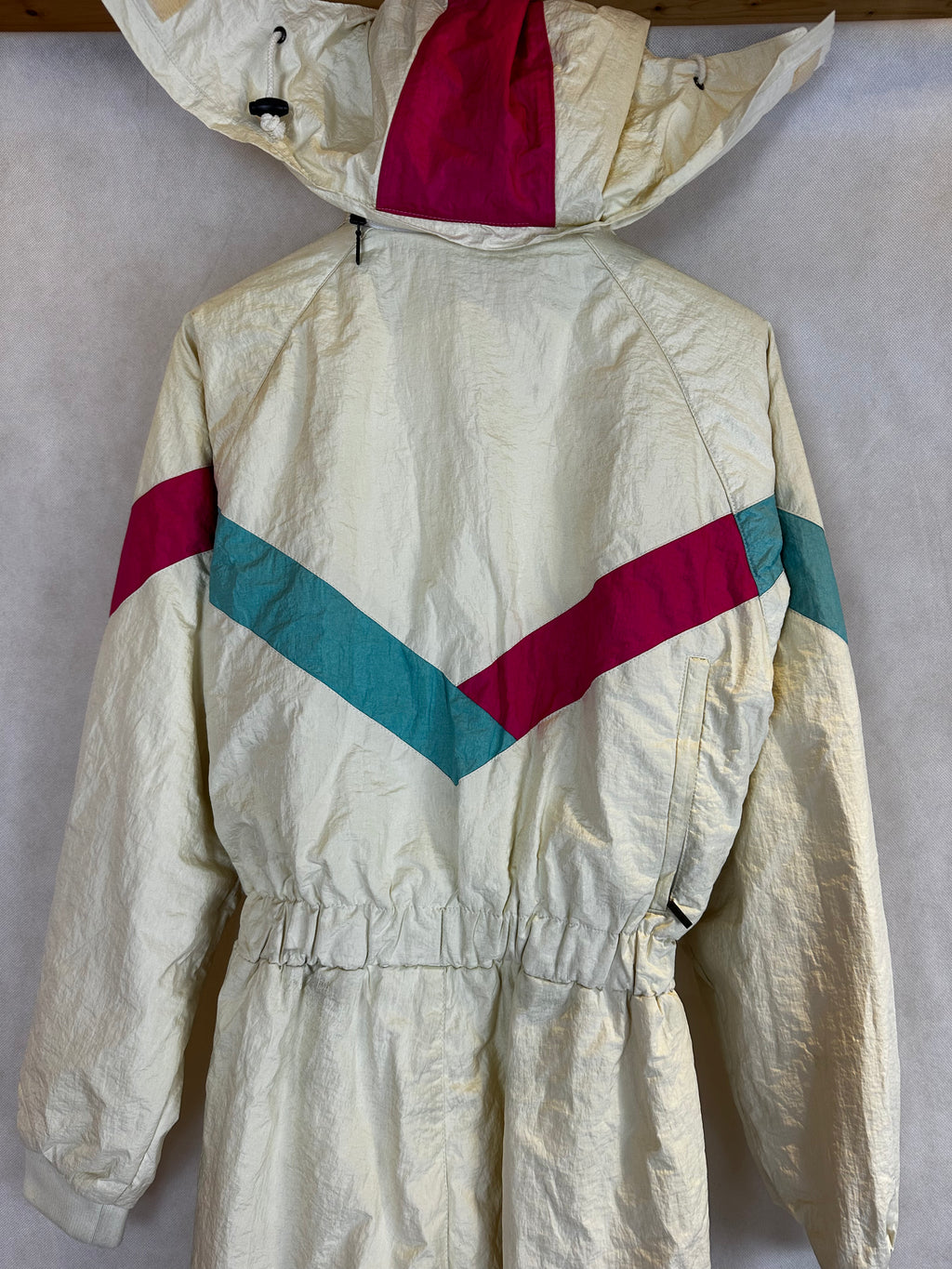 Vintage Skioverall in Turkis von Desente in S