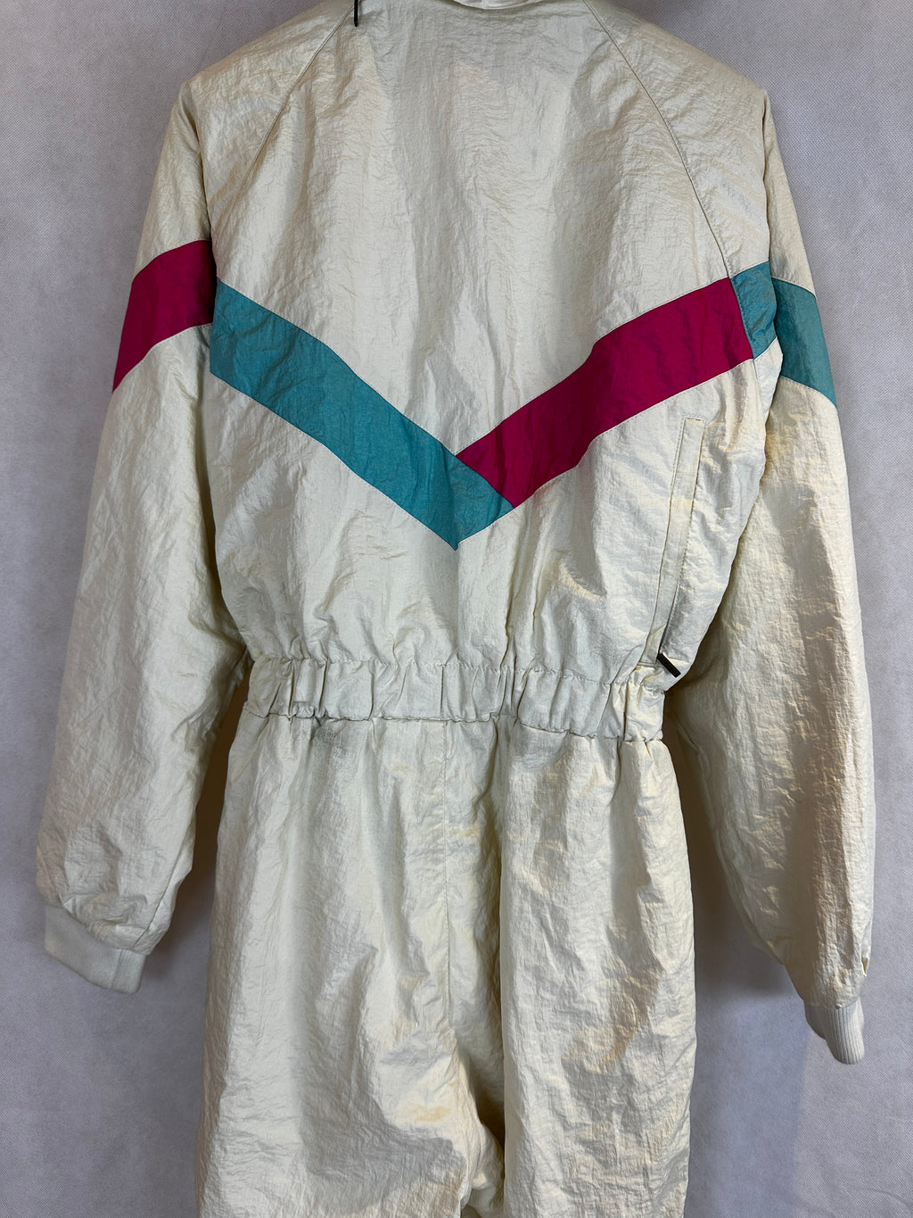 Vintage Skioverall in Turkis von Desente in S