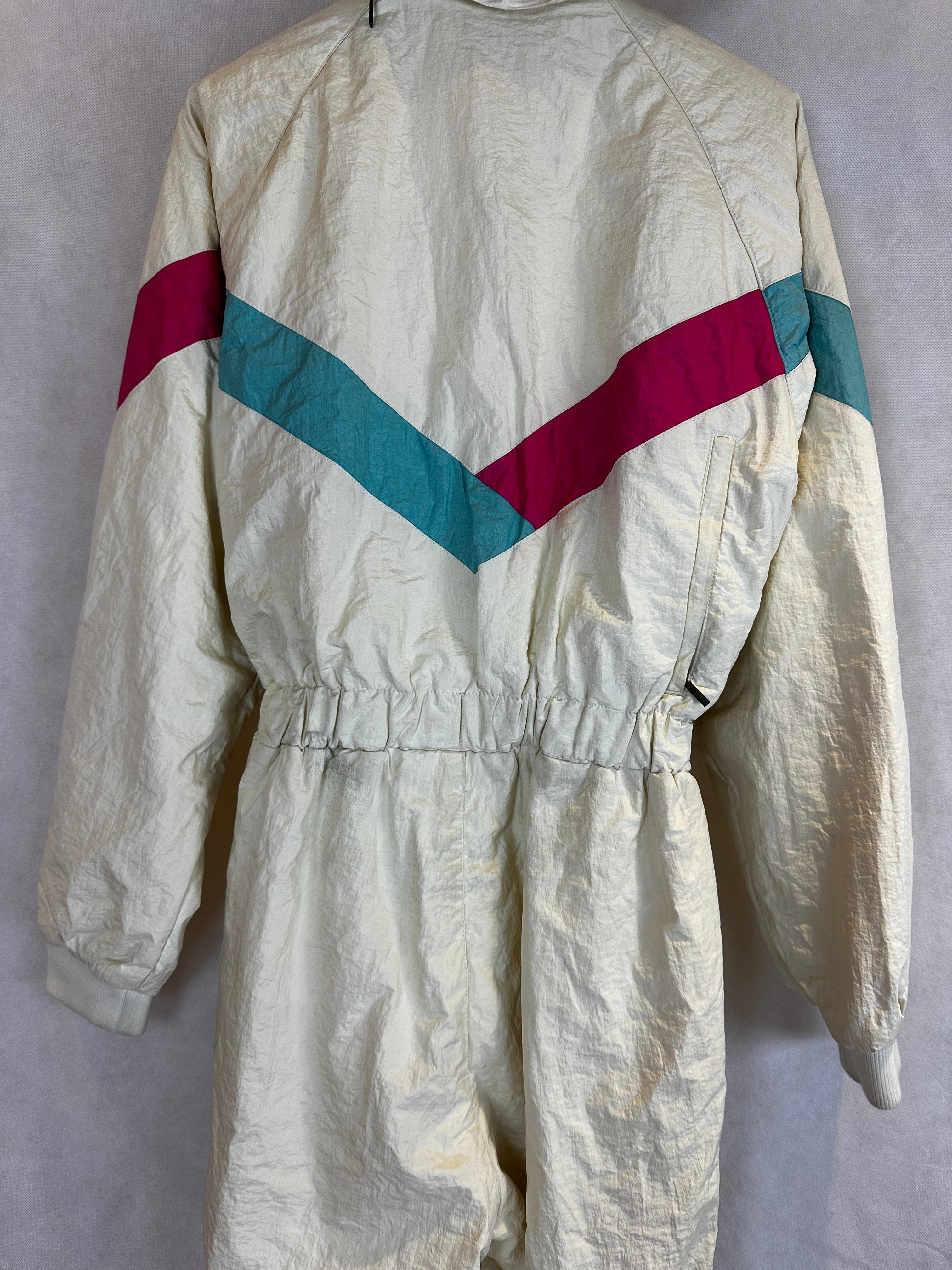 Vintage Skioverall in Turkis von Desente in S