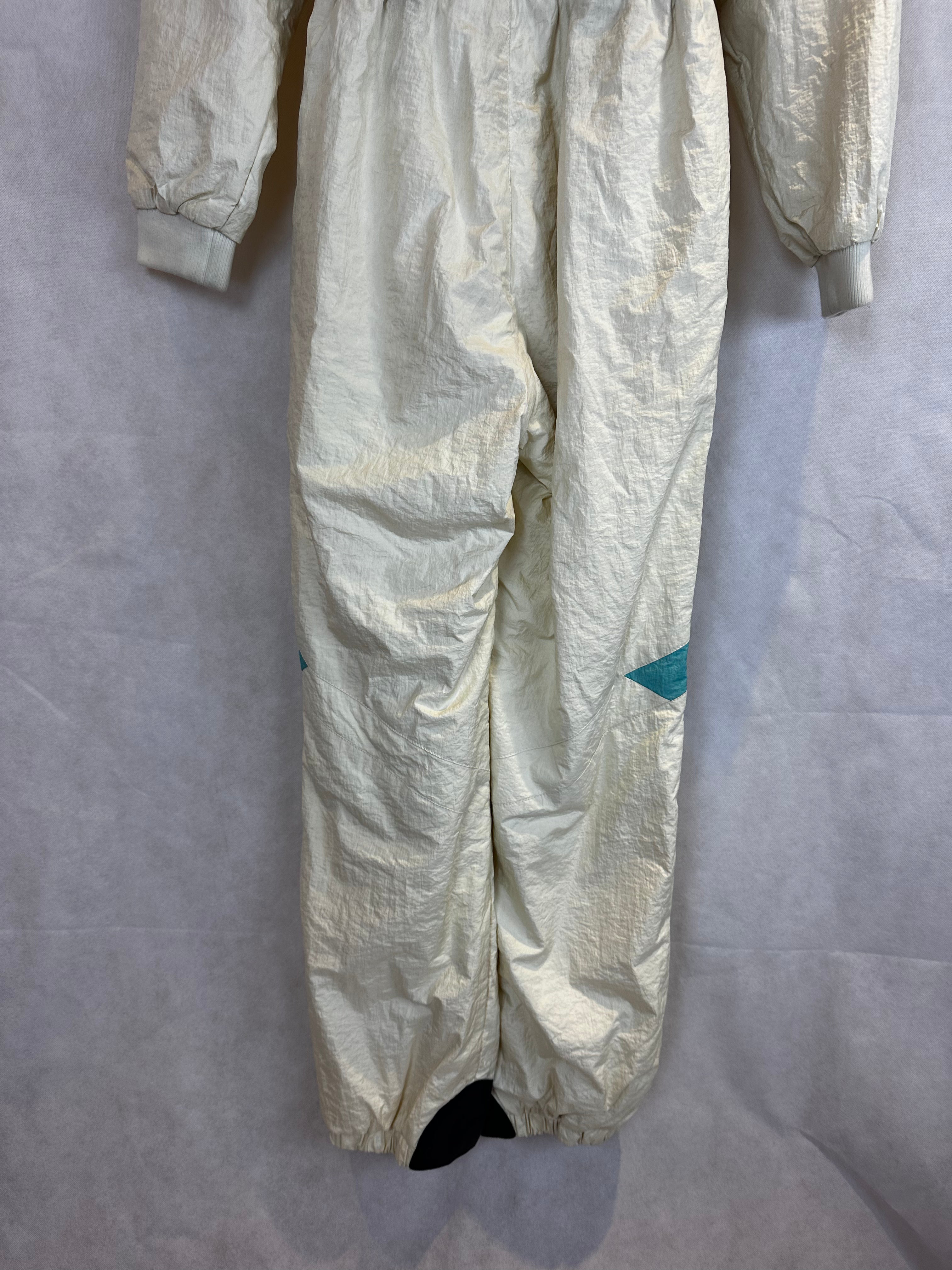 Vintage Skioverall in Turkis von Desente in S