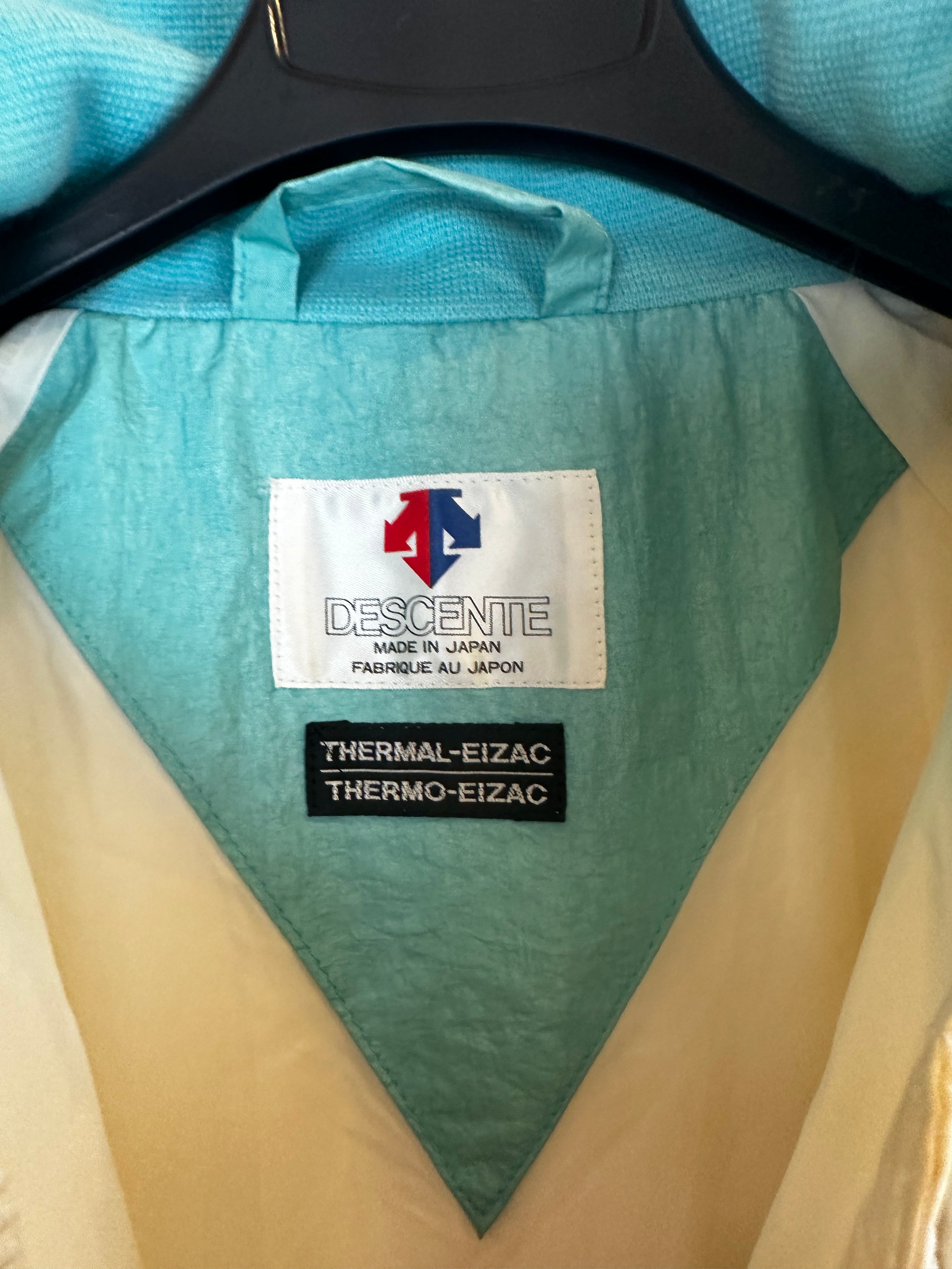 Vintage Skioverall in Turkis von Desente in S