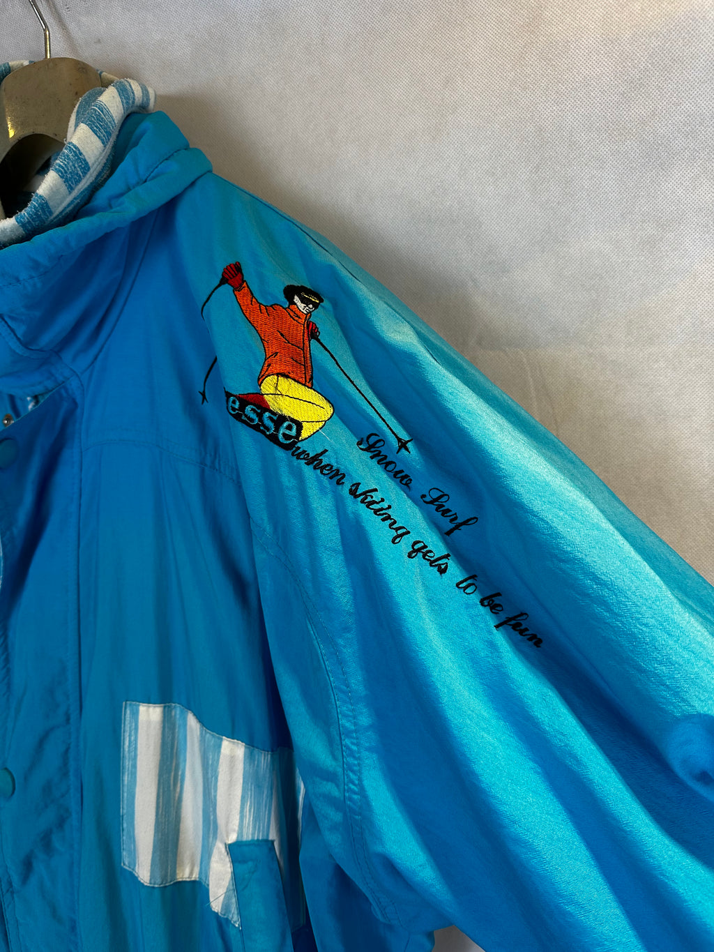 Vintage Skioverall von elesse in blau in L