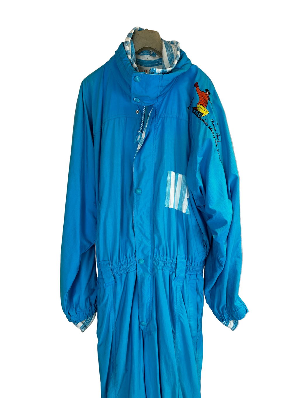 Vintage Skioverall von elesse in blau in L