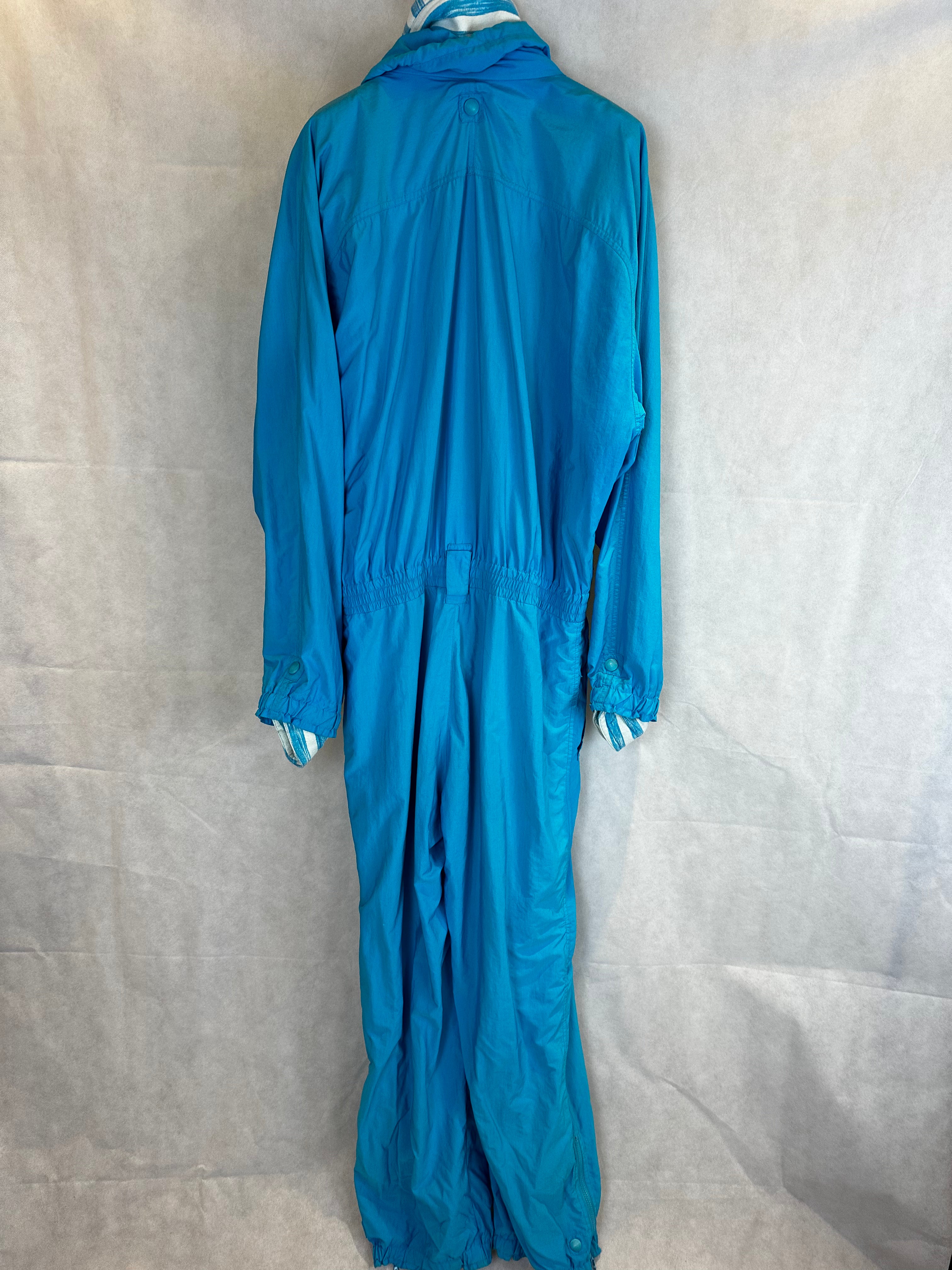 Vintage Skioverall von elesse in blau in L