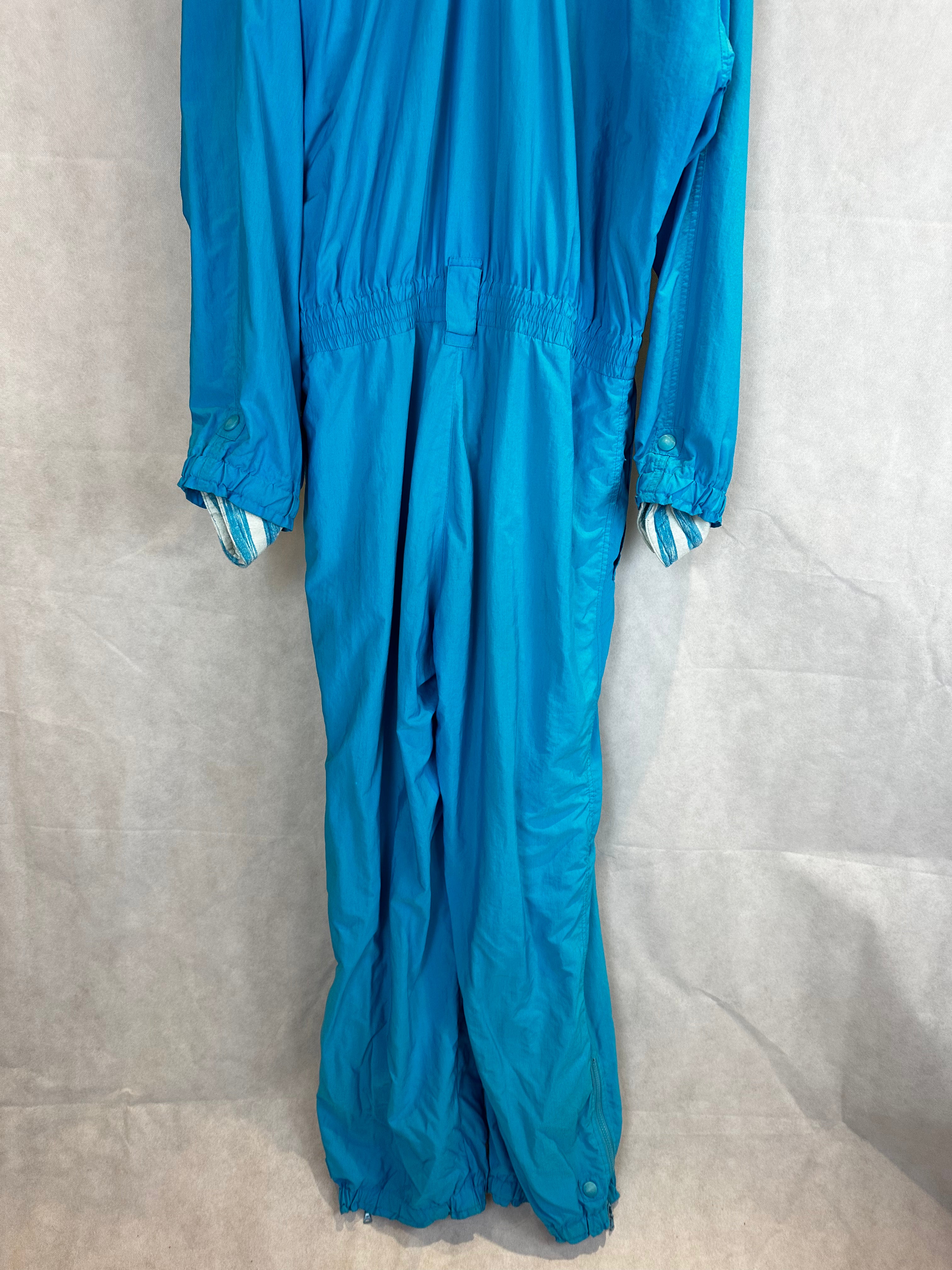 Vintage Skioverall von elesse in blau in L