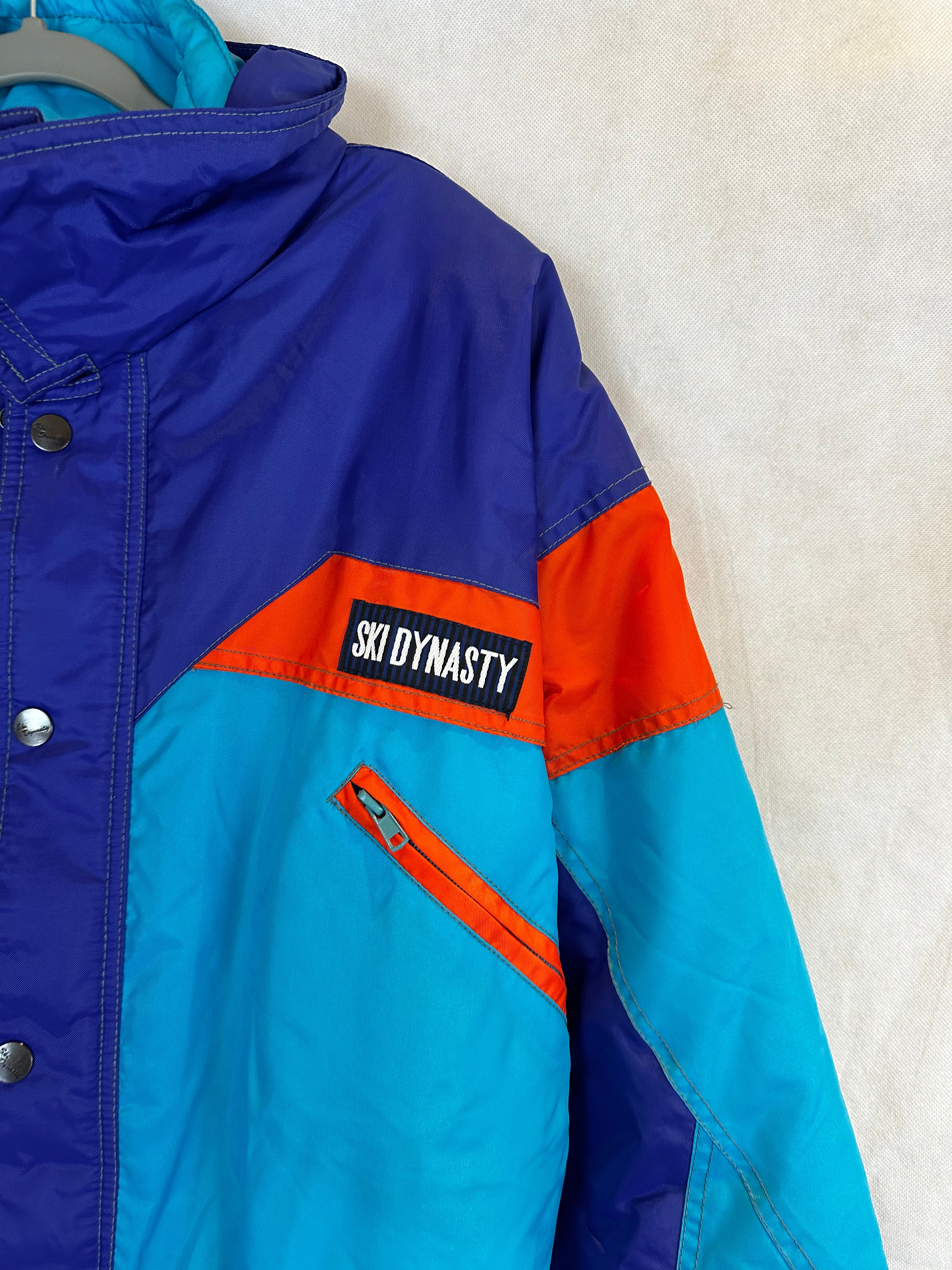 Vintage Skioverall von Ski dynasty in blau in L