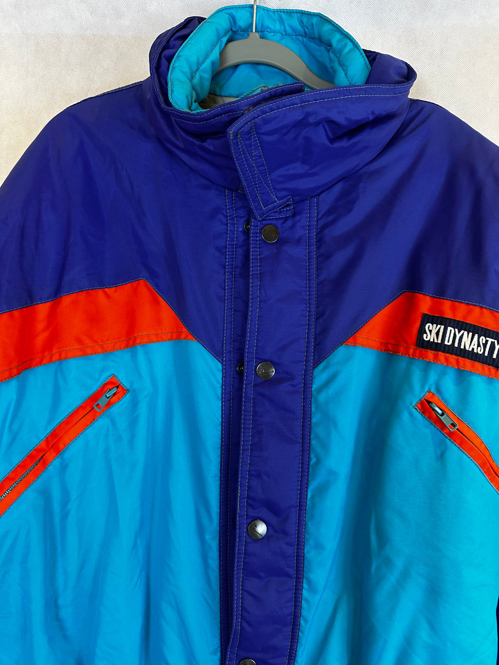 Vintage Skioverall von Ski dynasty in blau in L