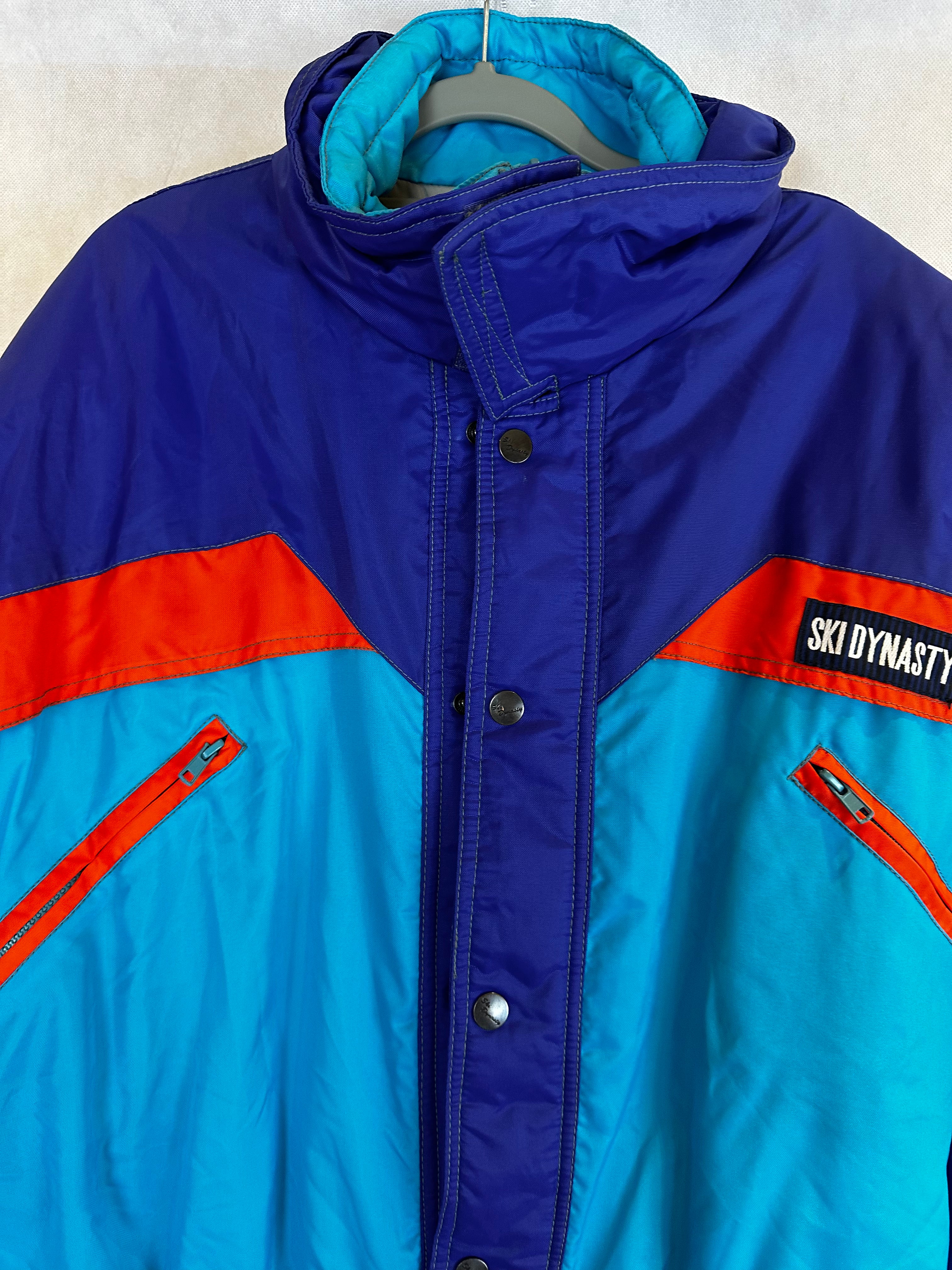 Vintage Skioverall von Ski dynasty in blau in L