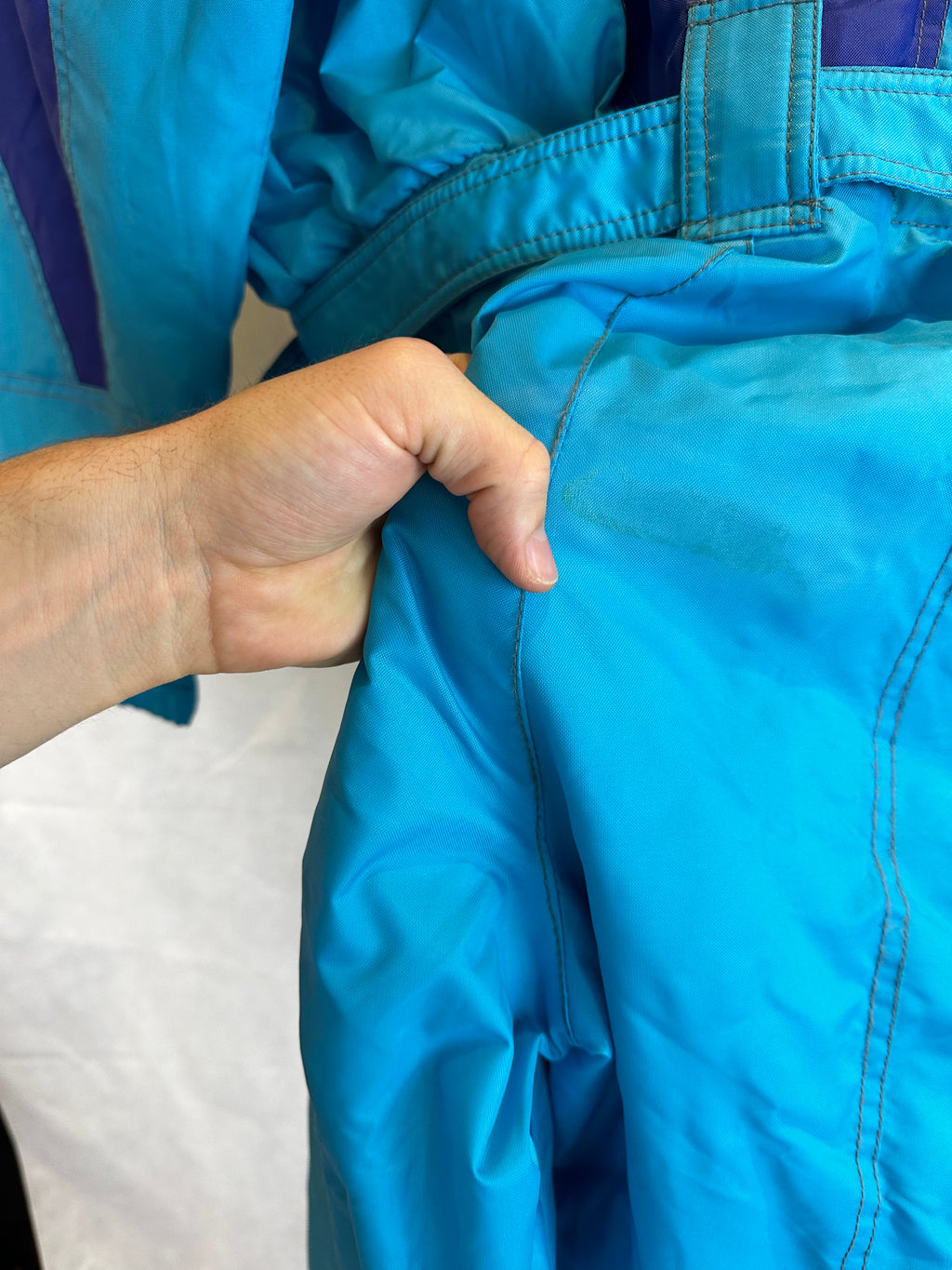 Vintage Skioverall von Ski dynasty in blau in L