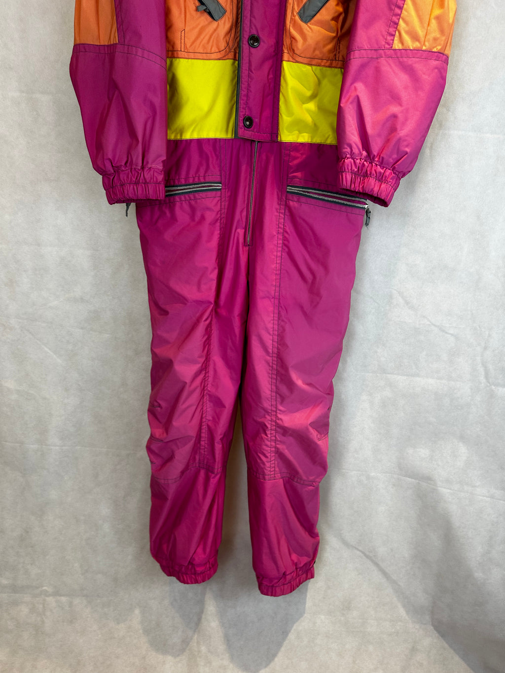 Vintage Skioverall von COLMAR in rosa in L