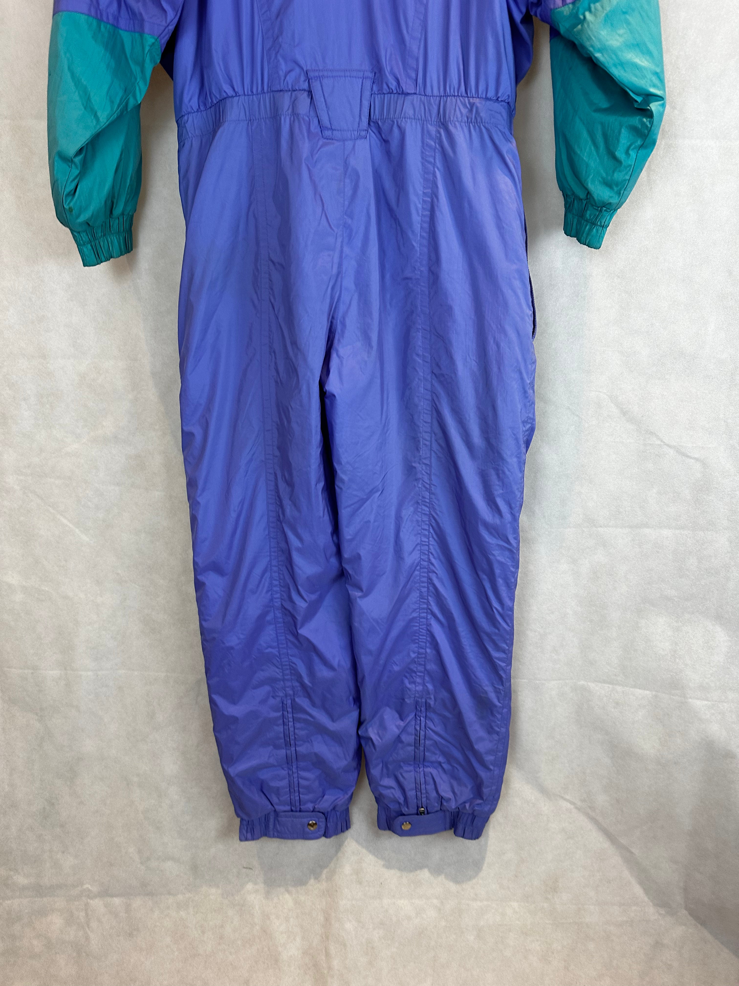 Vintage Skioverall von COLMAR in blau in M in size 44