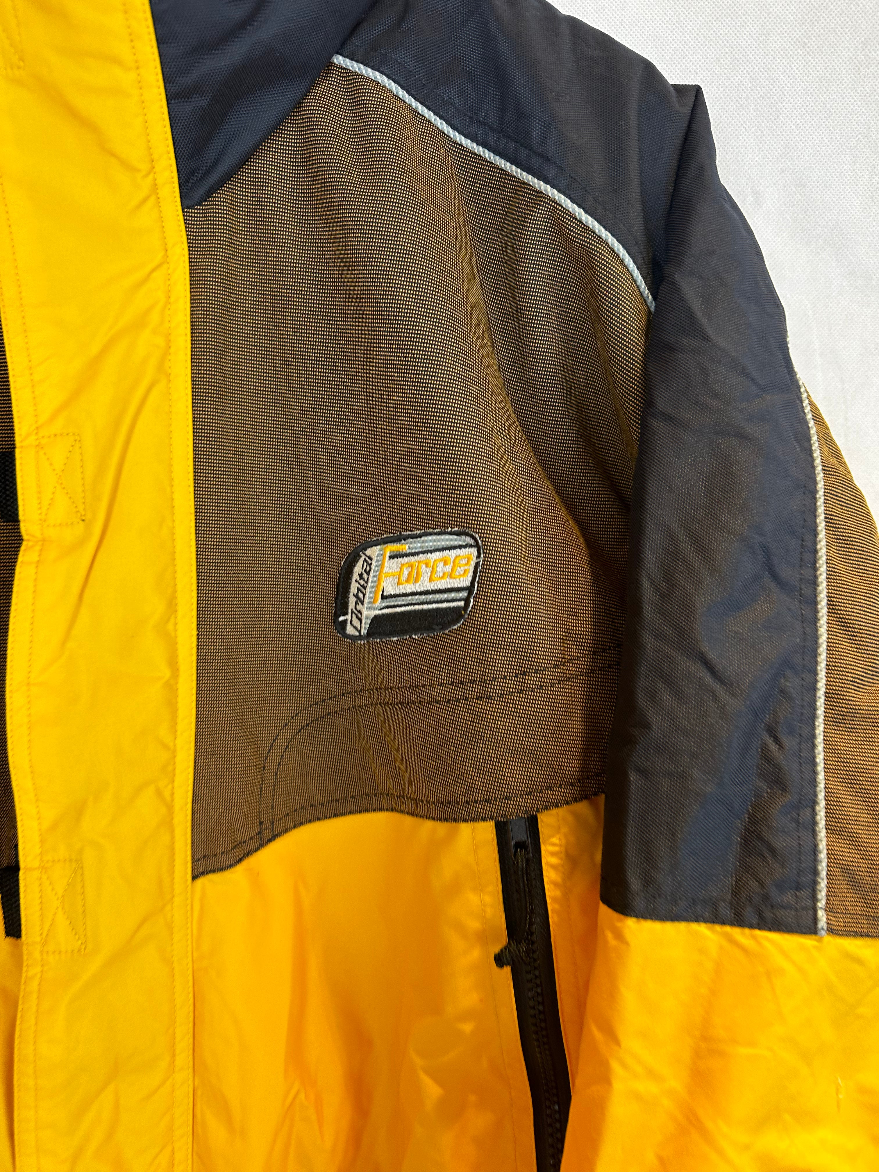 Vintage Skioverall von in gelb in L