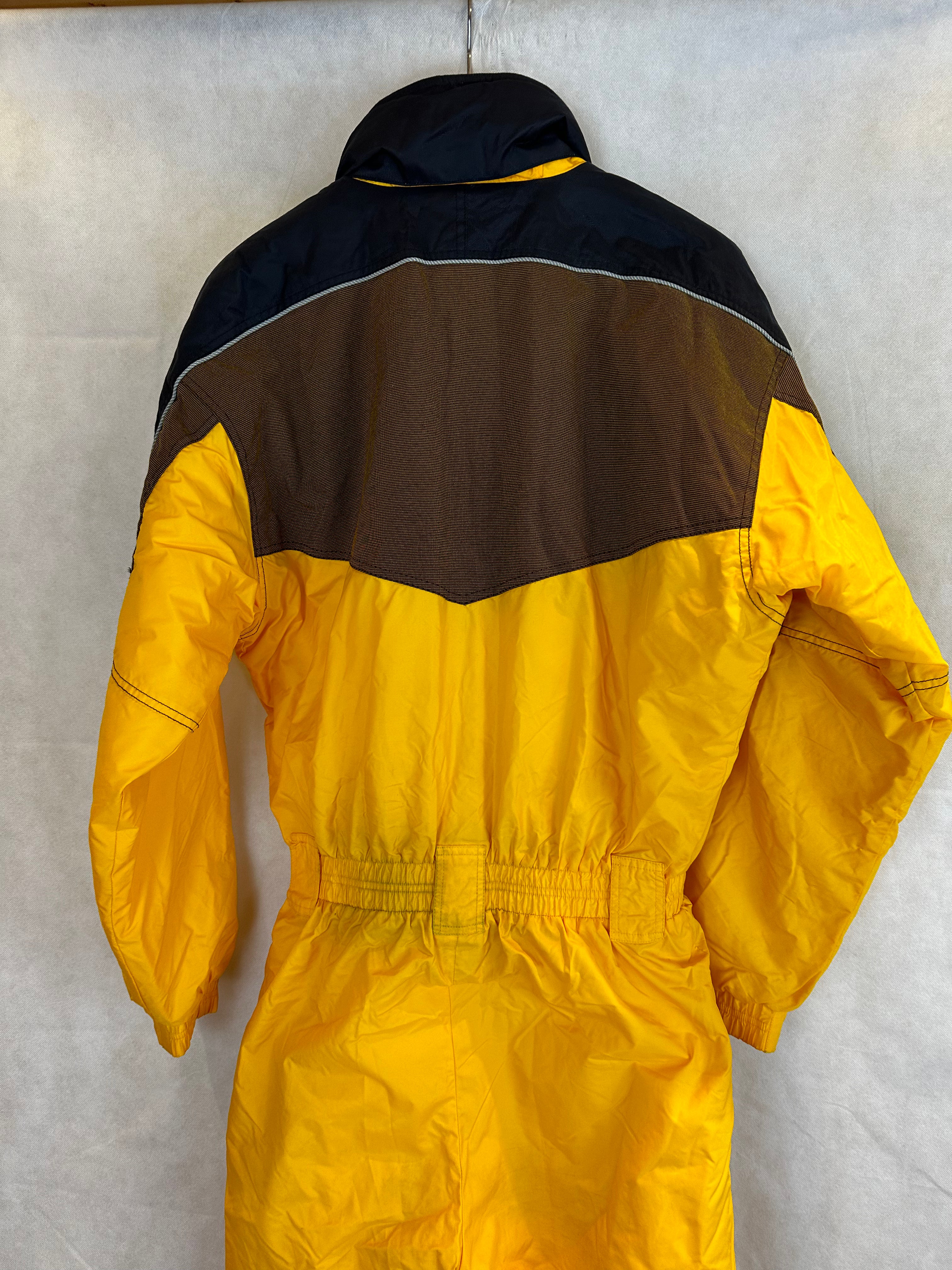 Vintage Skioverall von in gelb in L