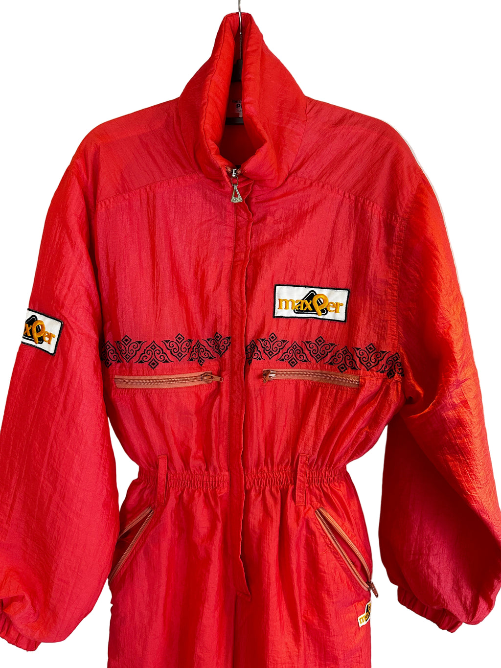 Vintage Skioverall von Perri in rot in S/M