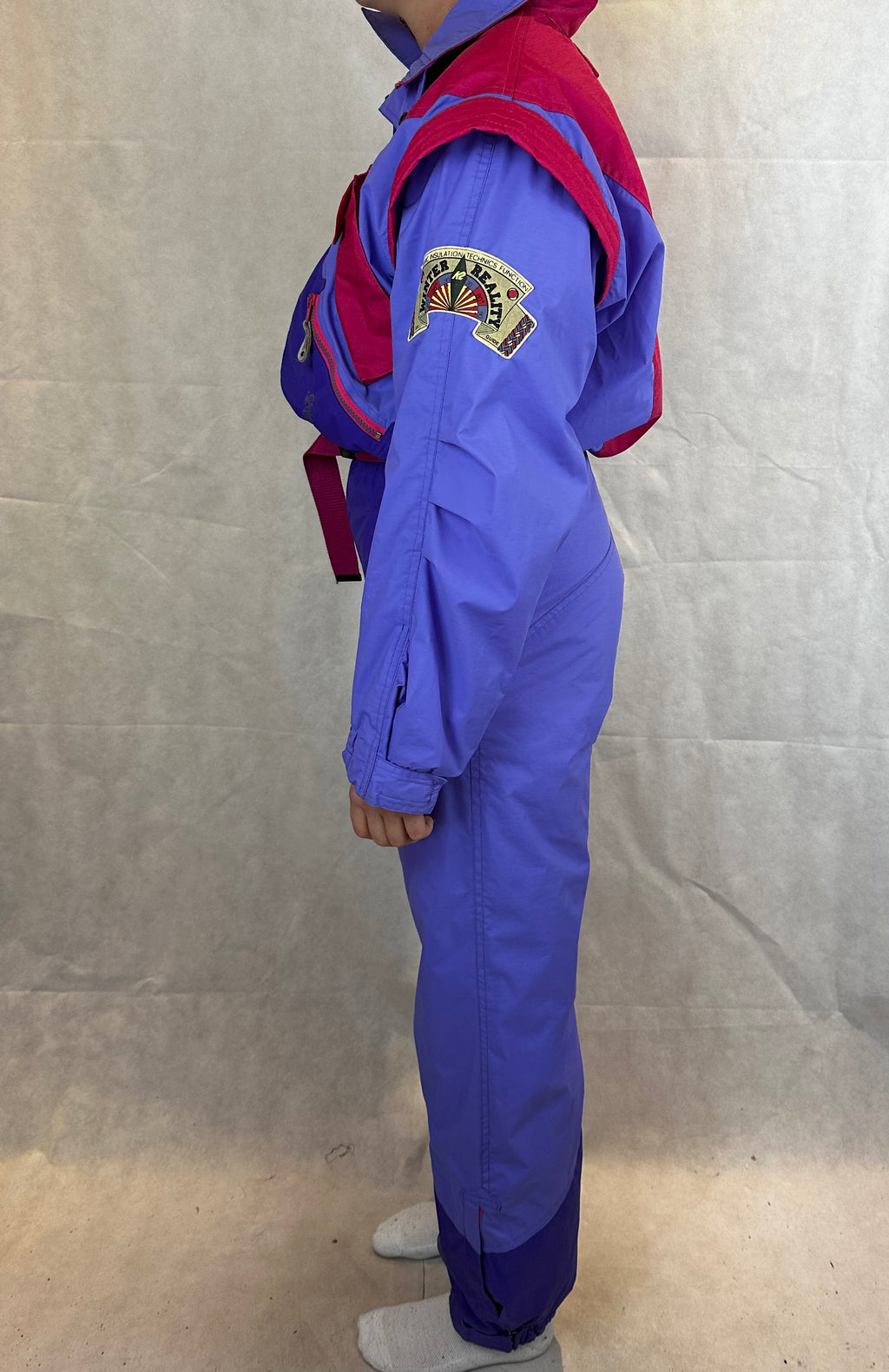 Vintage Skioverall von K2 in S/M Bunt