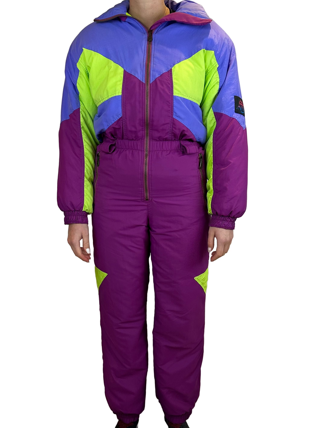 Vintage Skioverall von Diadora in S/M Bunt