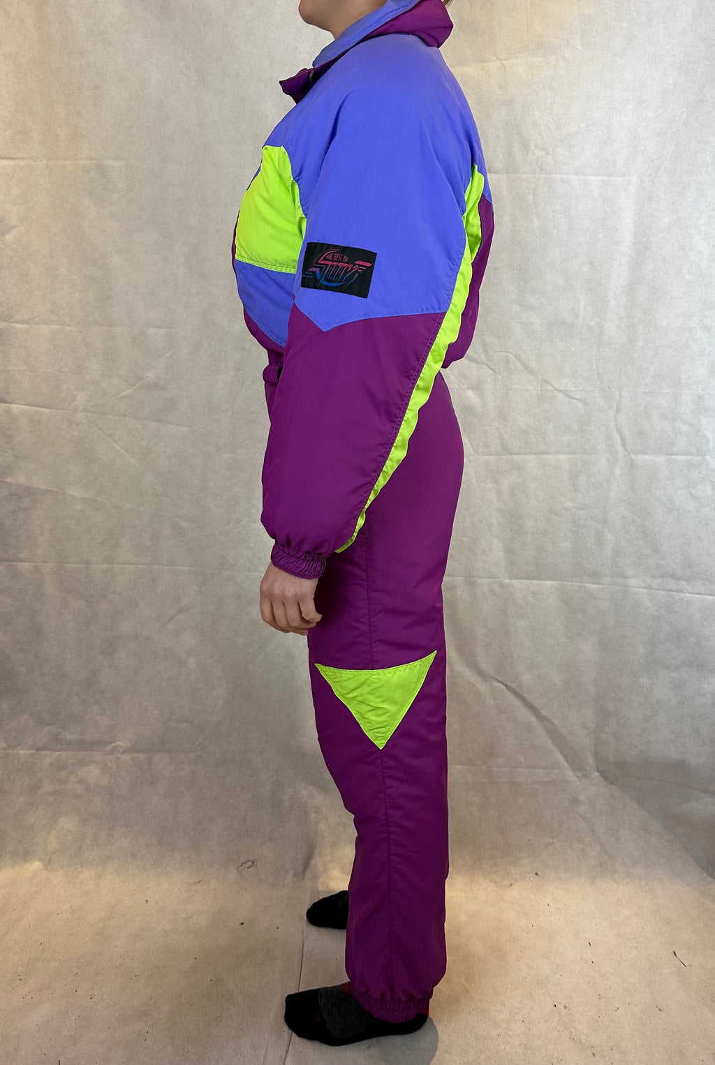 Vintage Skioverall von Diadora in S/M Bunt