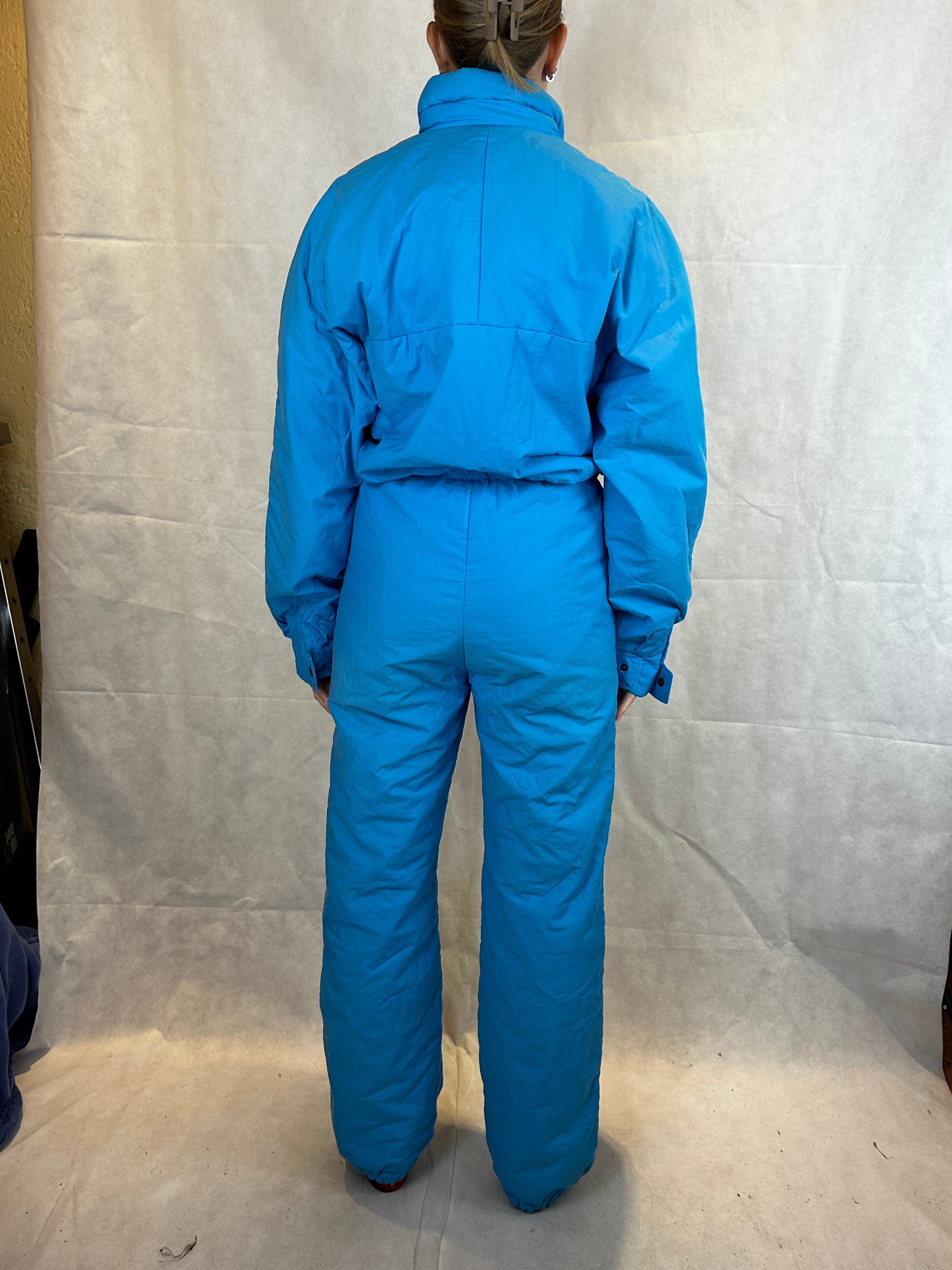 Vintage Skioverall von FILA in blau / M