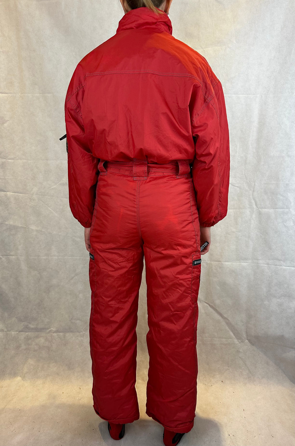 Vintage Skioverall von in rot in S