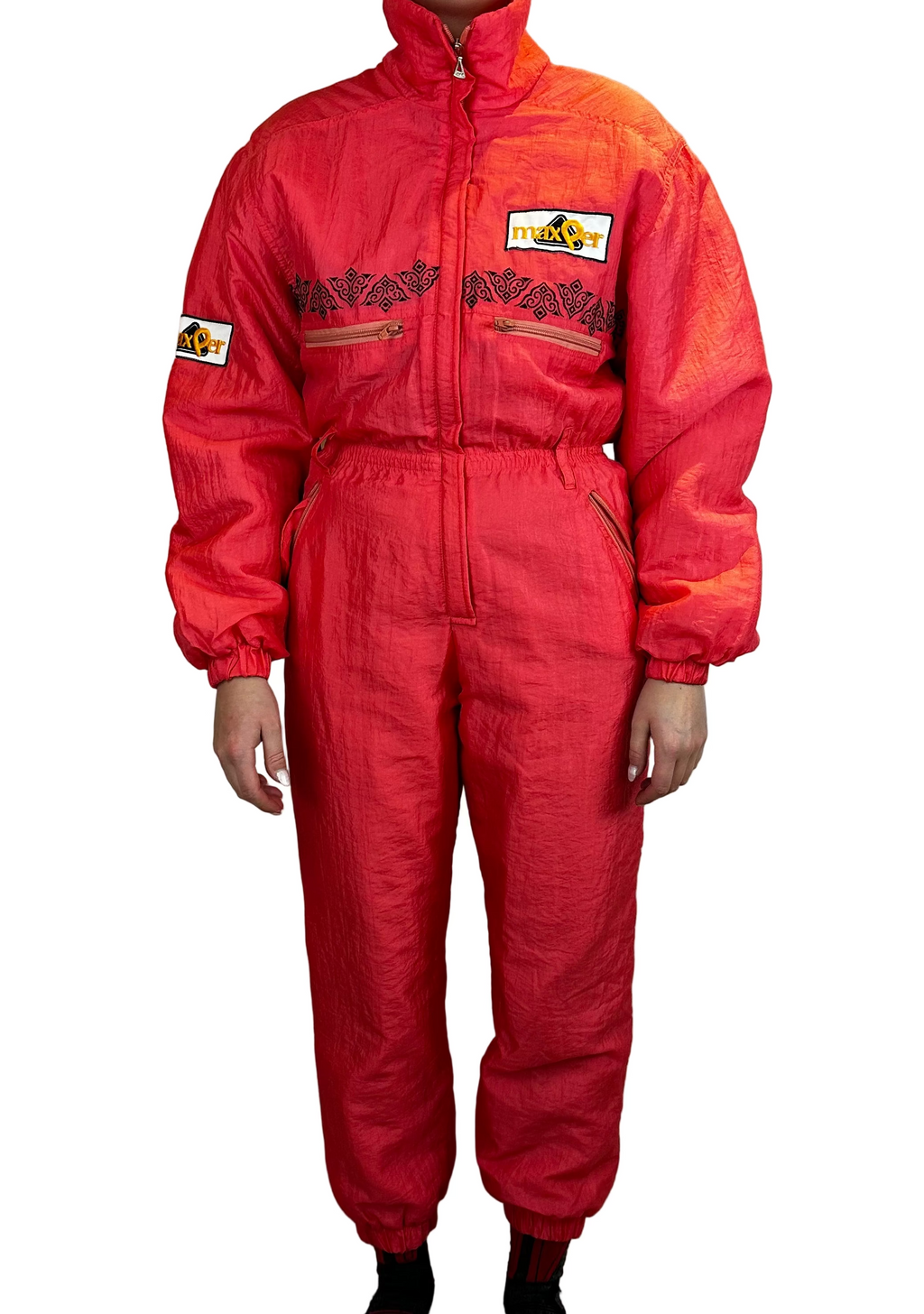 Vintage Skioverall von Perri in rot in S/M