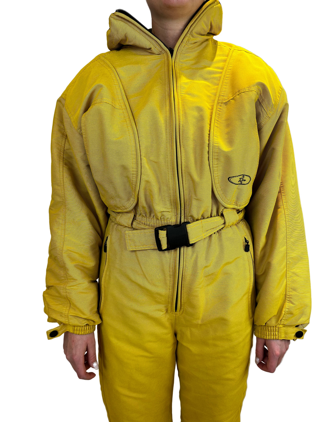 Vintage Skioverall in gelb von Etriel in S/M