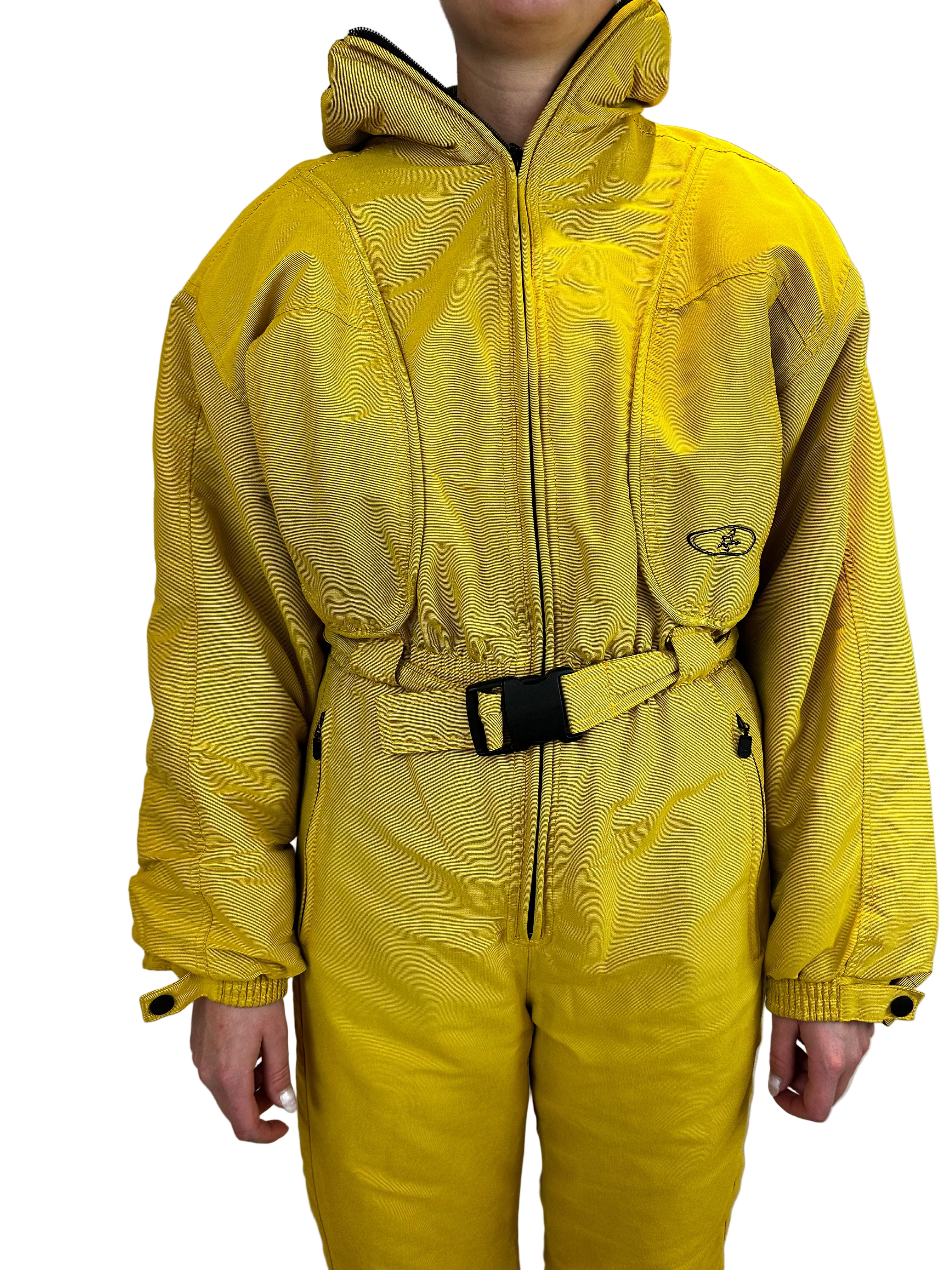 Vintage Skioverall in gelb von Etriel in S/M