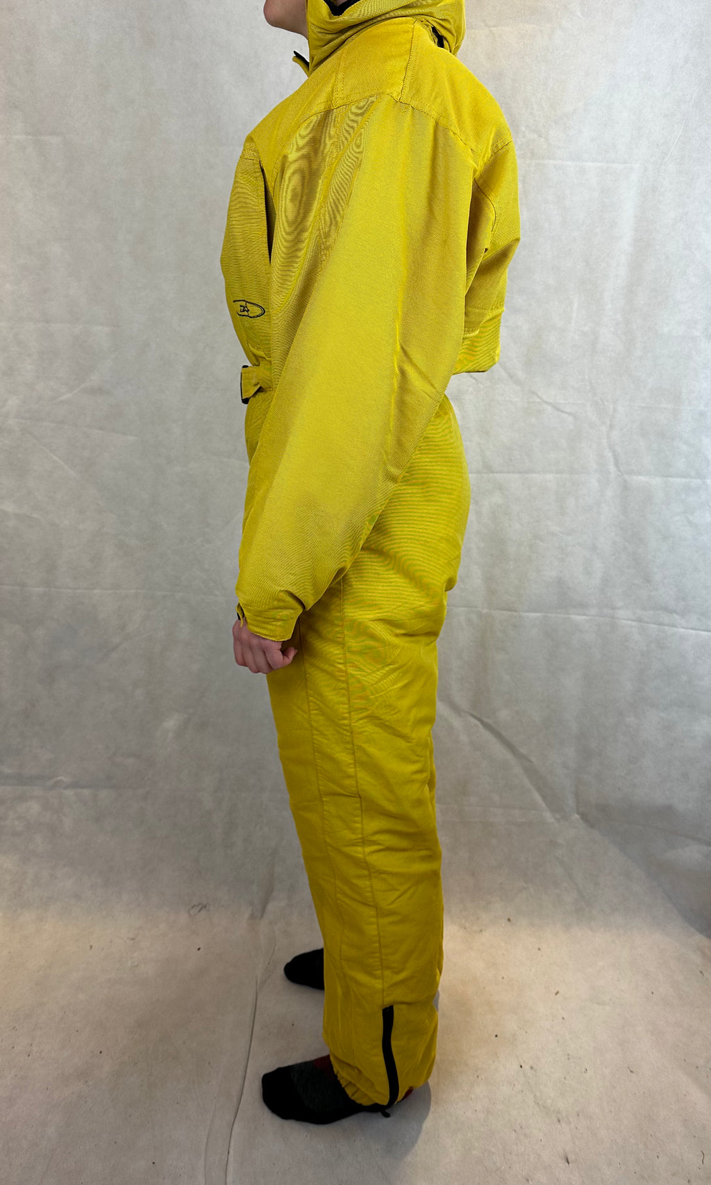 Vintage Skioverall in gelb von Etriel in S/M