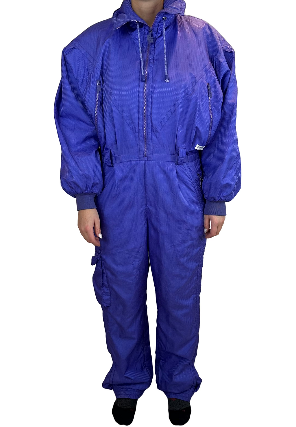 Vintage Skioverall von Steinebronn in lila S/M