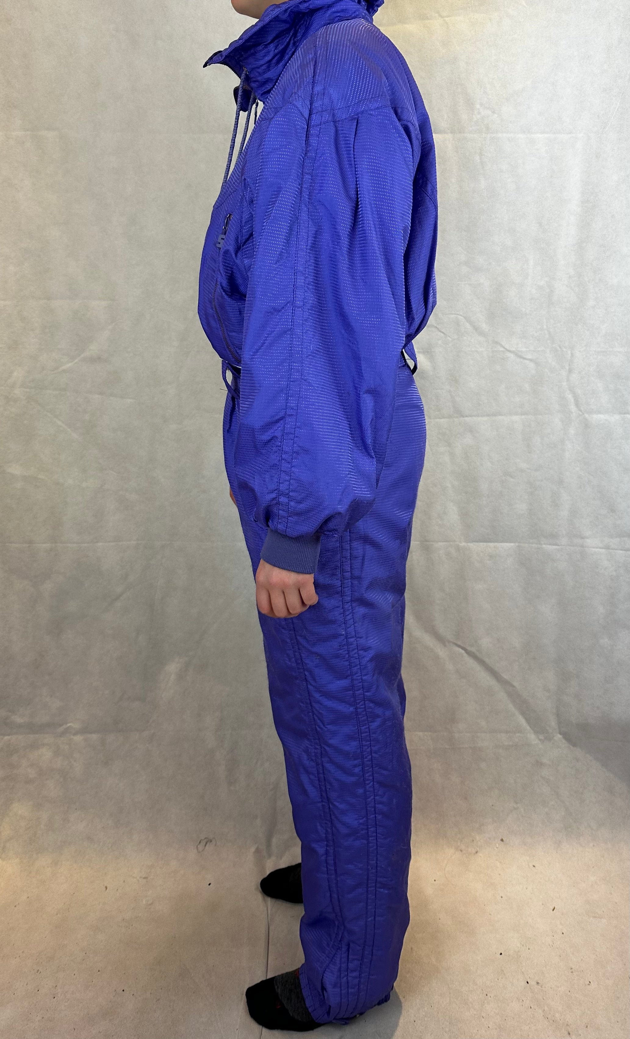 Vintage Skioverall von Steinebronn in lila S/M