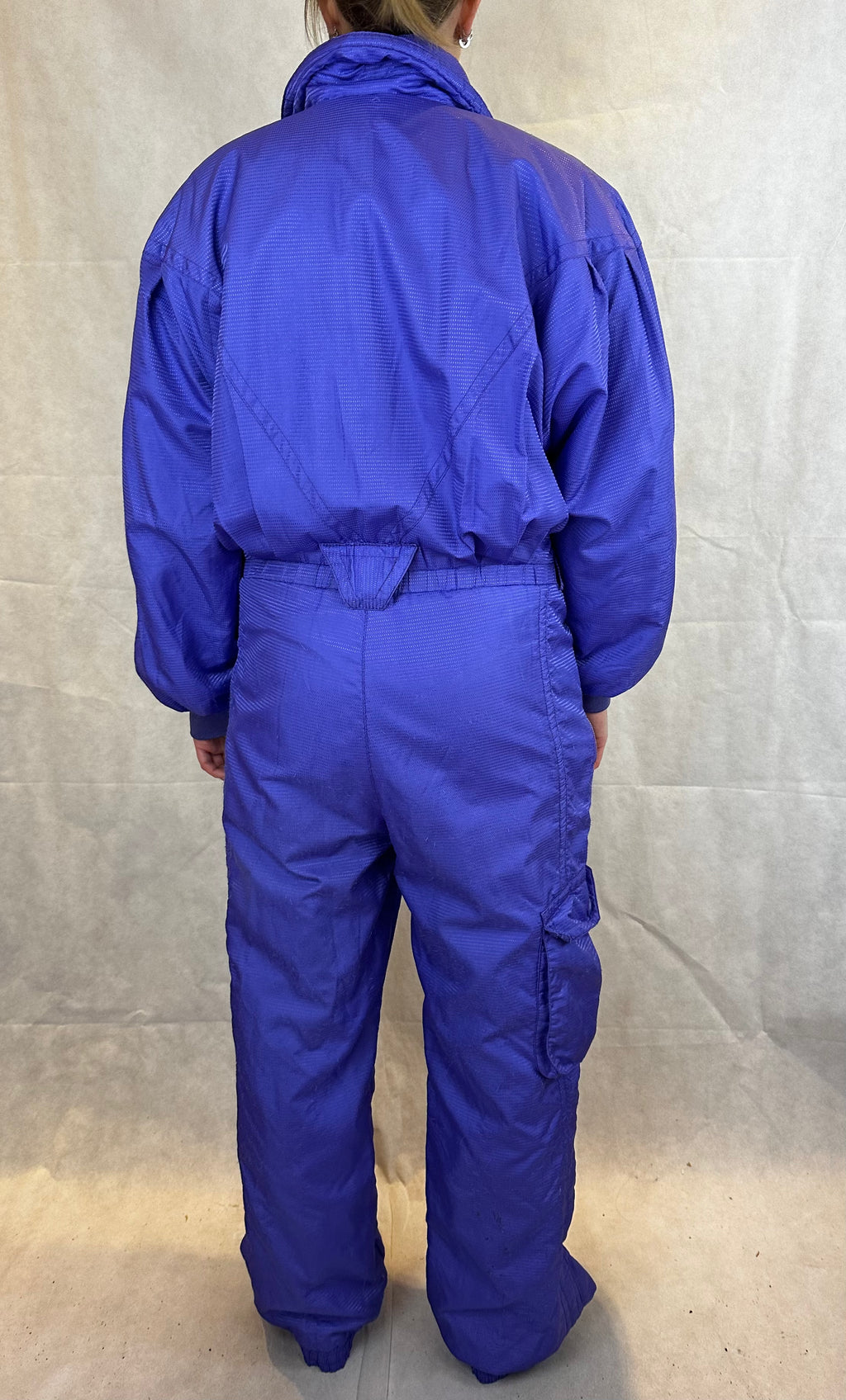 Vintage Skioverall von Steinebronn in lila S/M