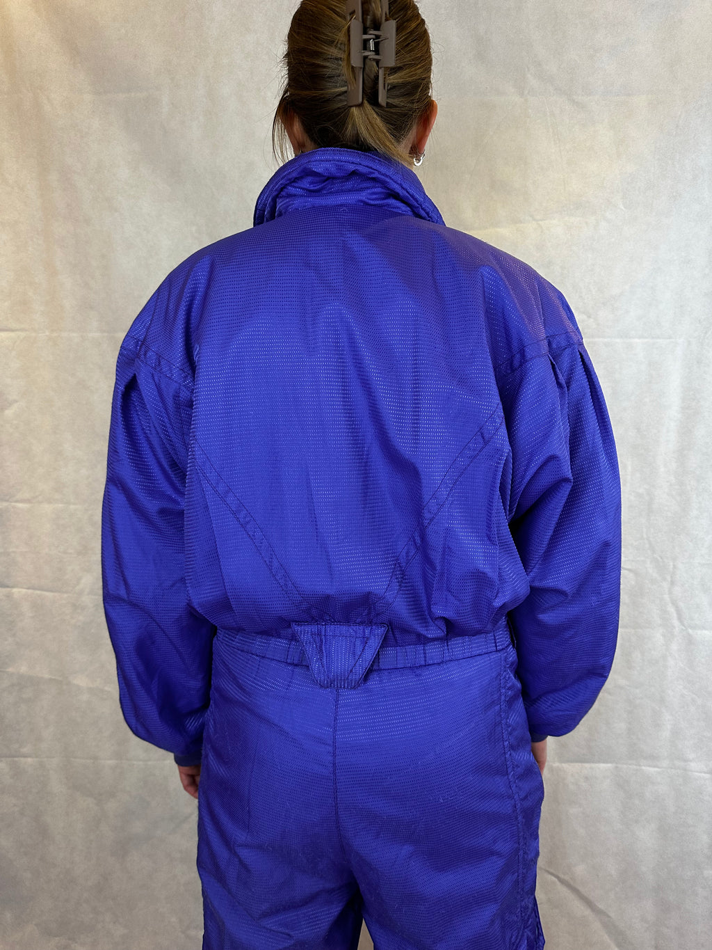 Vintage Skioverall von Steinebronn in lila S/M