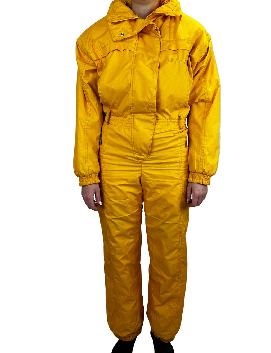 Vintage Skioverall in organge in S/M