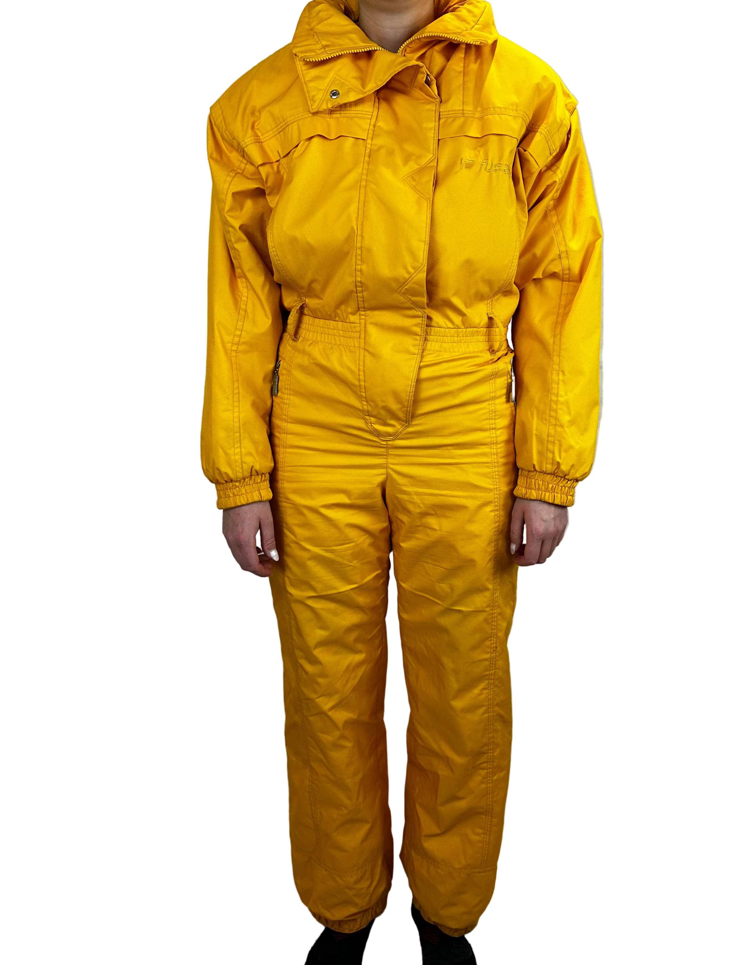 Vintage Skioverall in organge in S/M