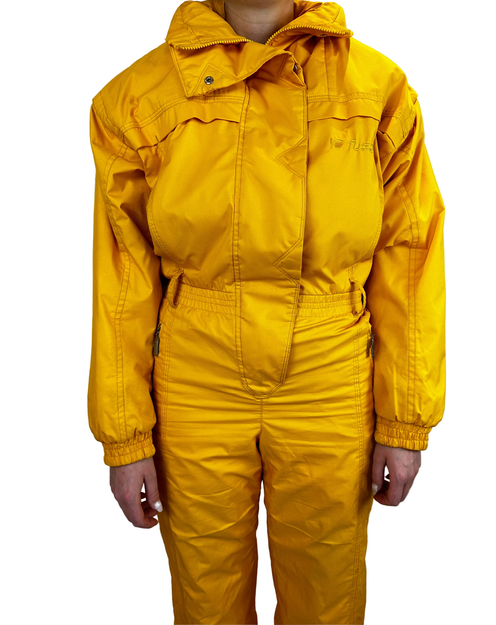 Vintage Skioverall in organge in S/M