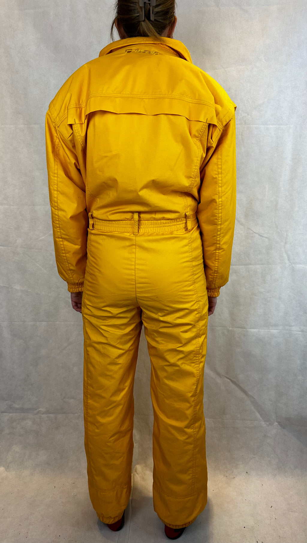 Vintage Skioverall in organge in S/M