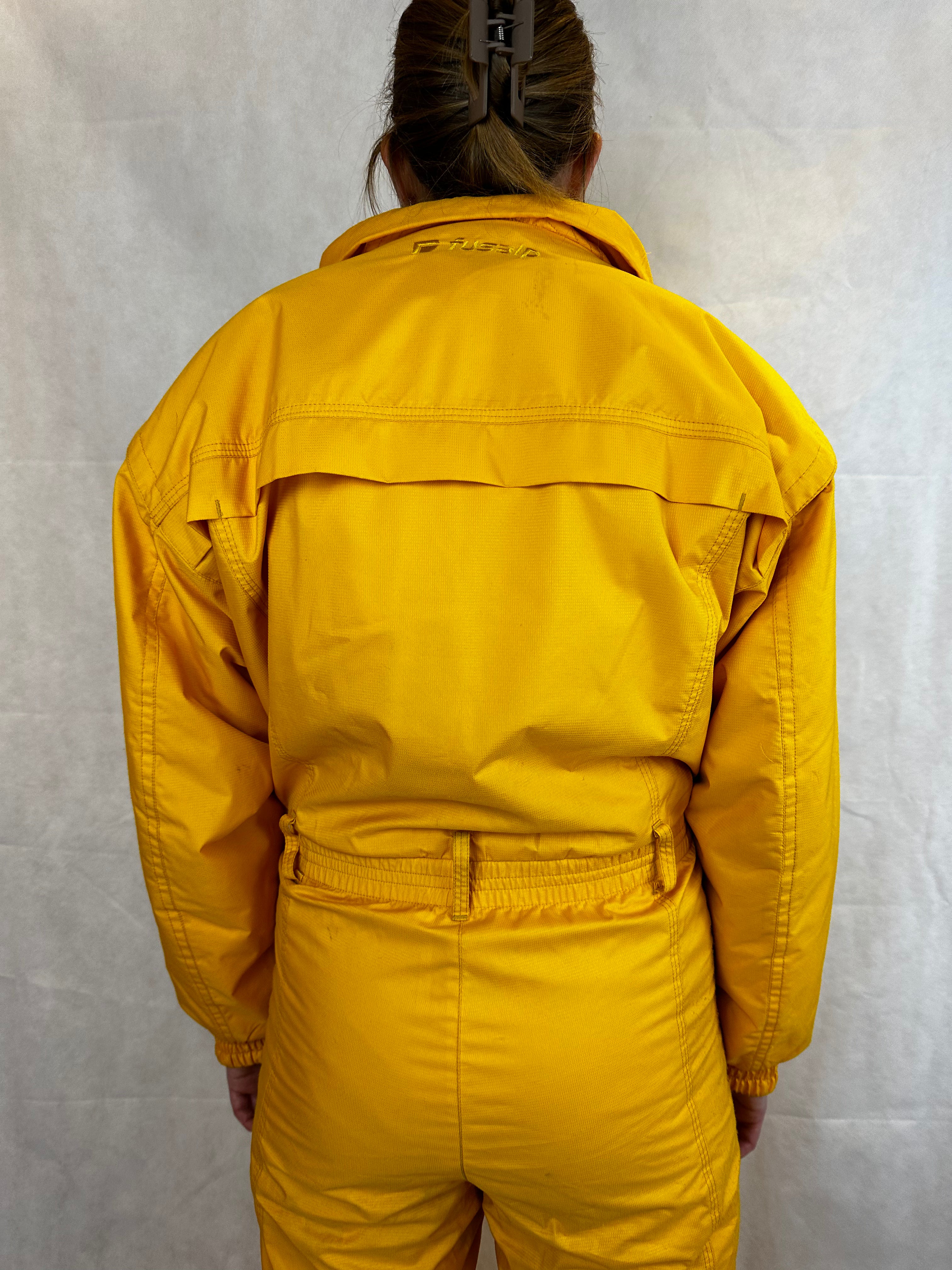 Vintage Skioverall in organge in S/M