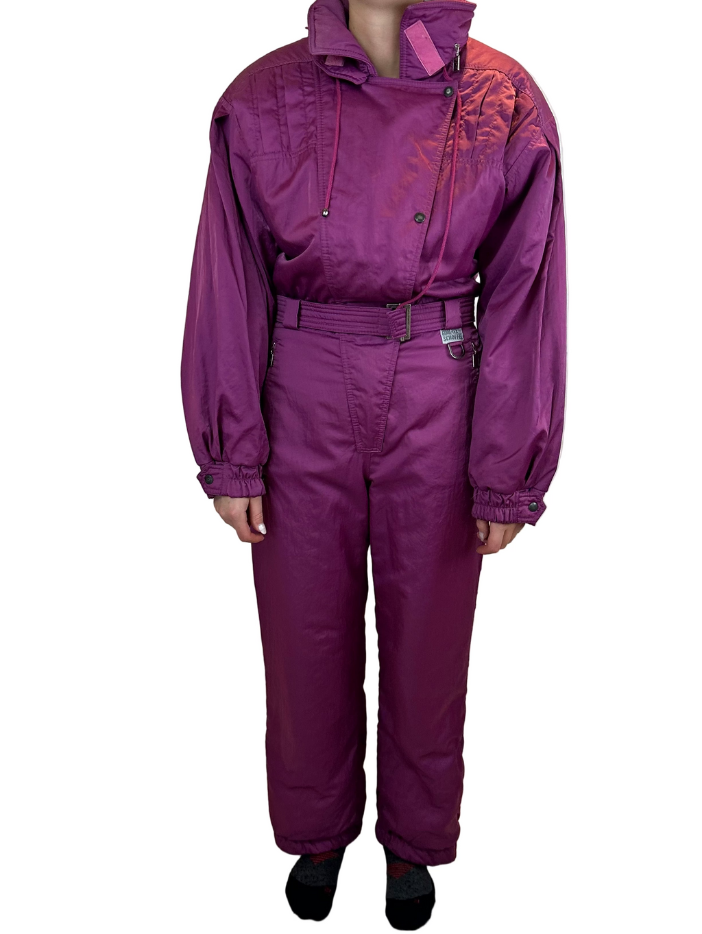 Vintage Skioverall in lila von Schöffel in M