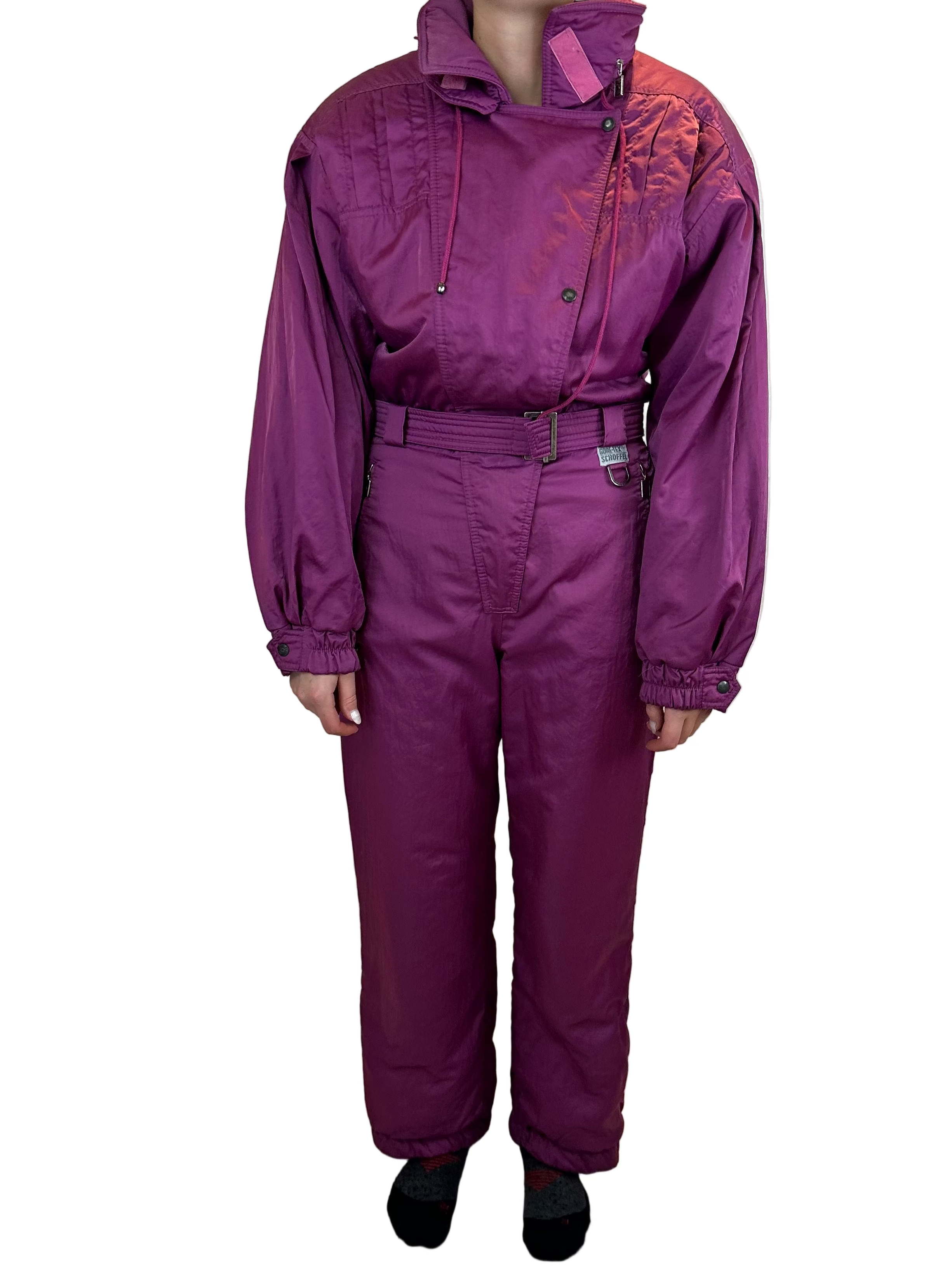 Vintage Skioverall in lila von Schöffel in M