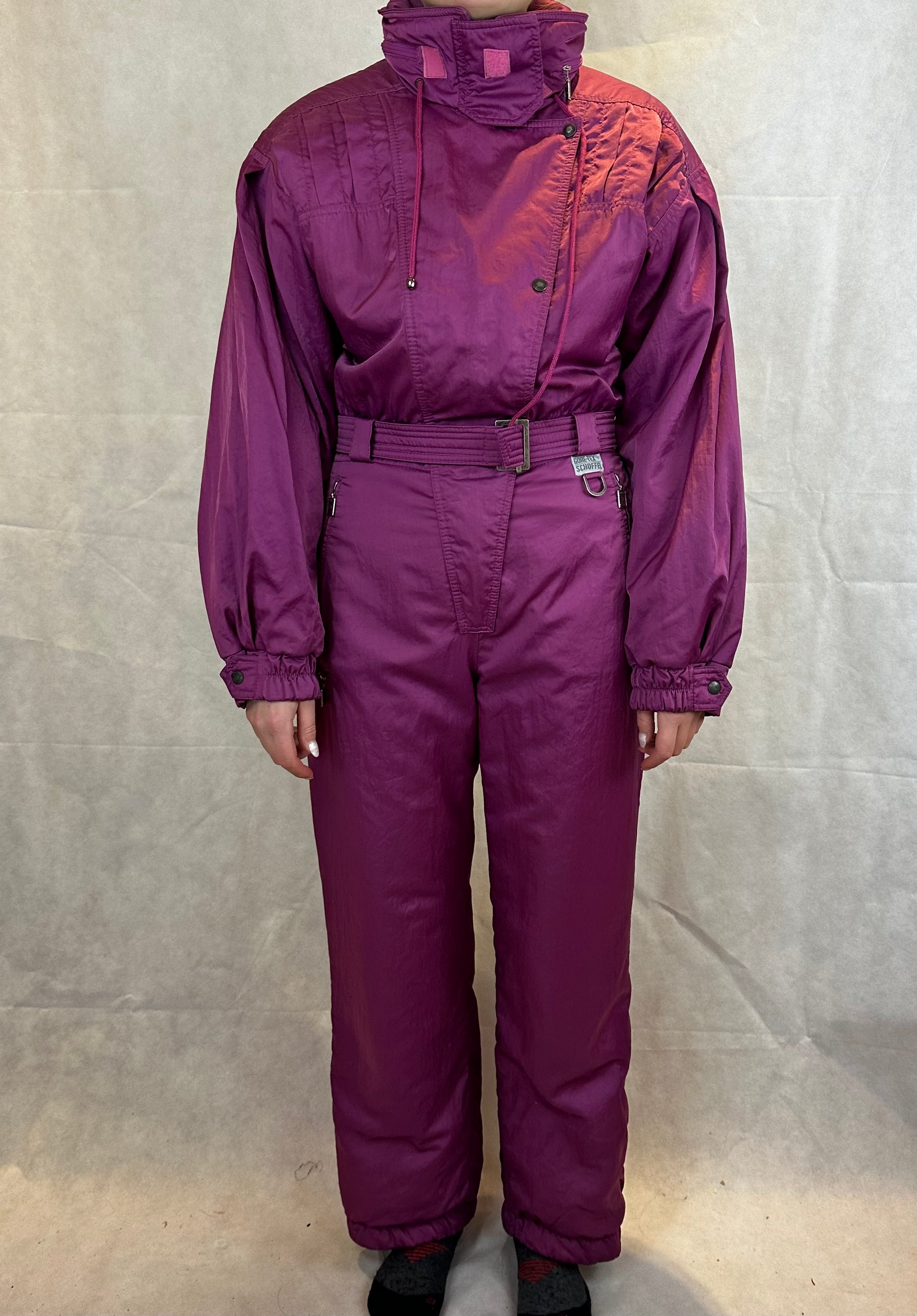 Vintage Skioverall in lila von Schöffel in M