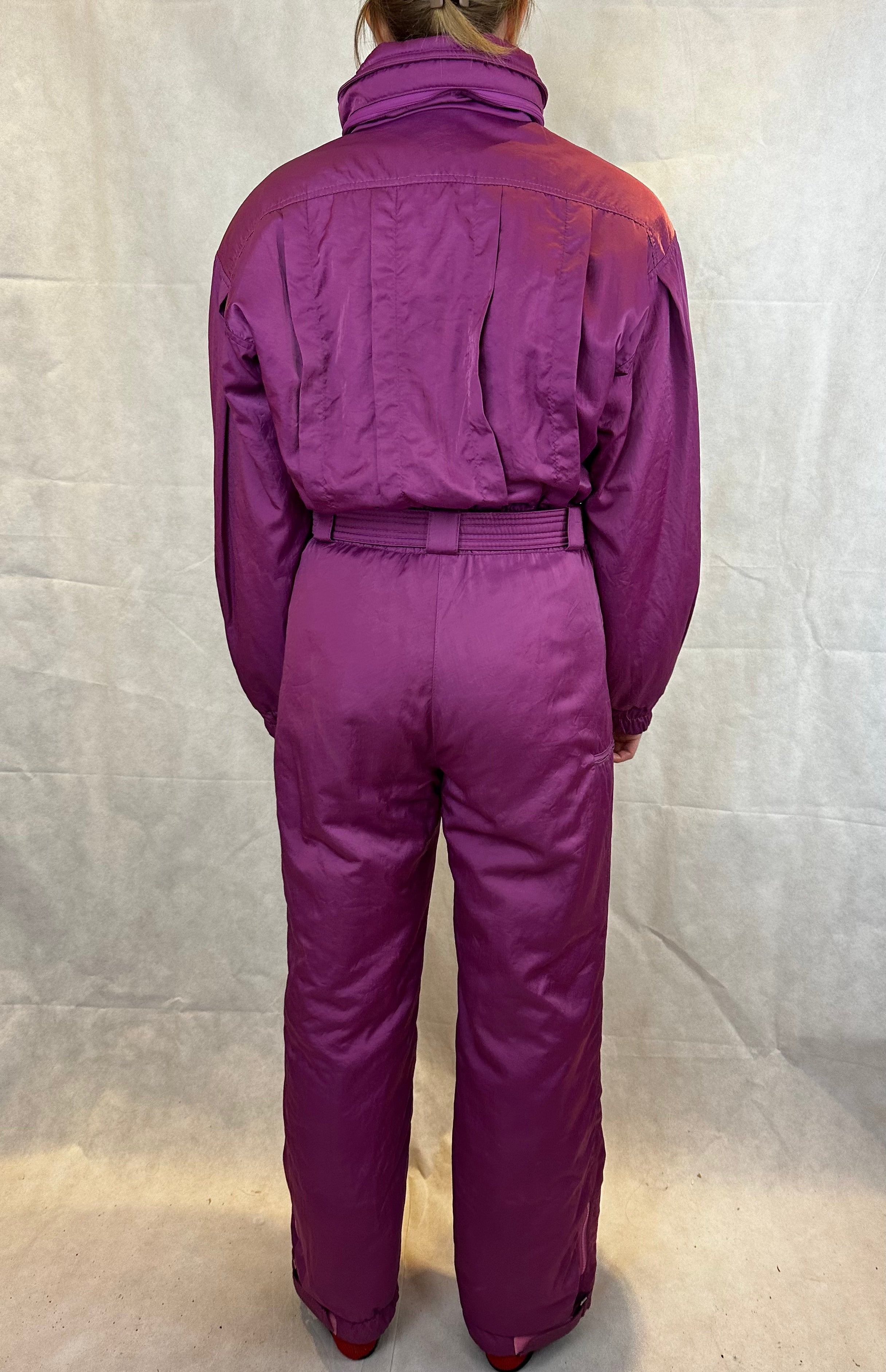 Vintage Skioverall in lila von Schöffel in M