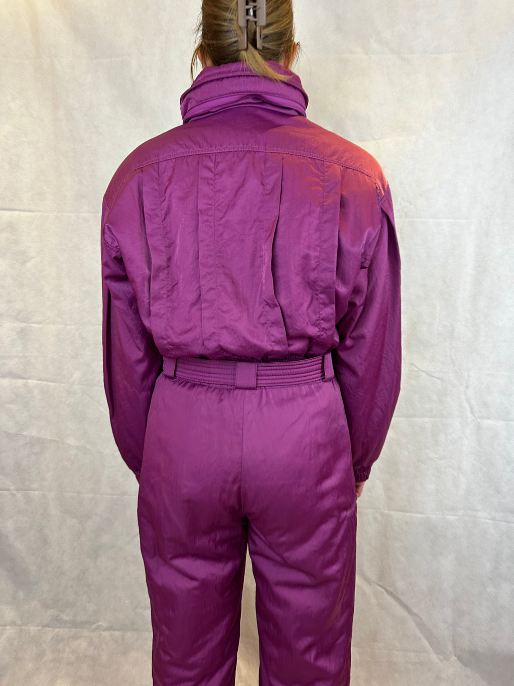 Vintage Skioverall in lila von Schöffel in M